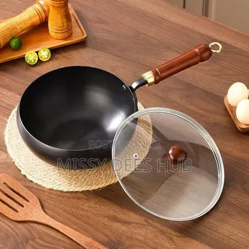 26cm Potbelly Pot With Glass Lid