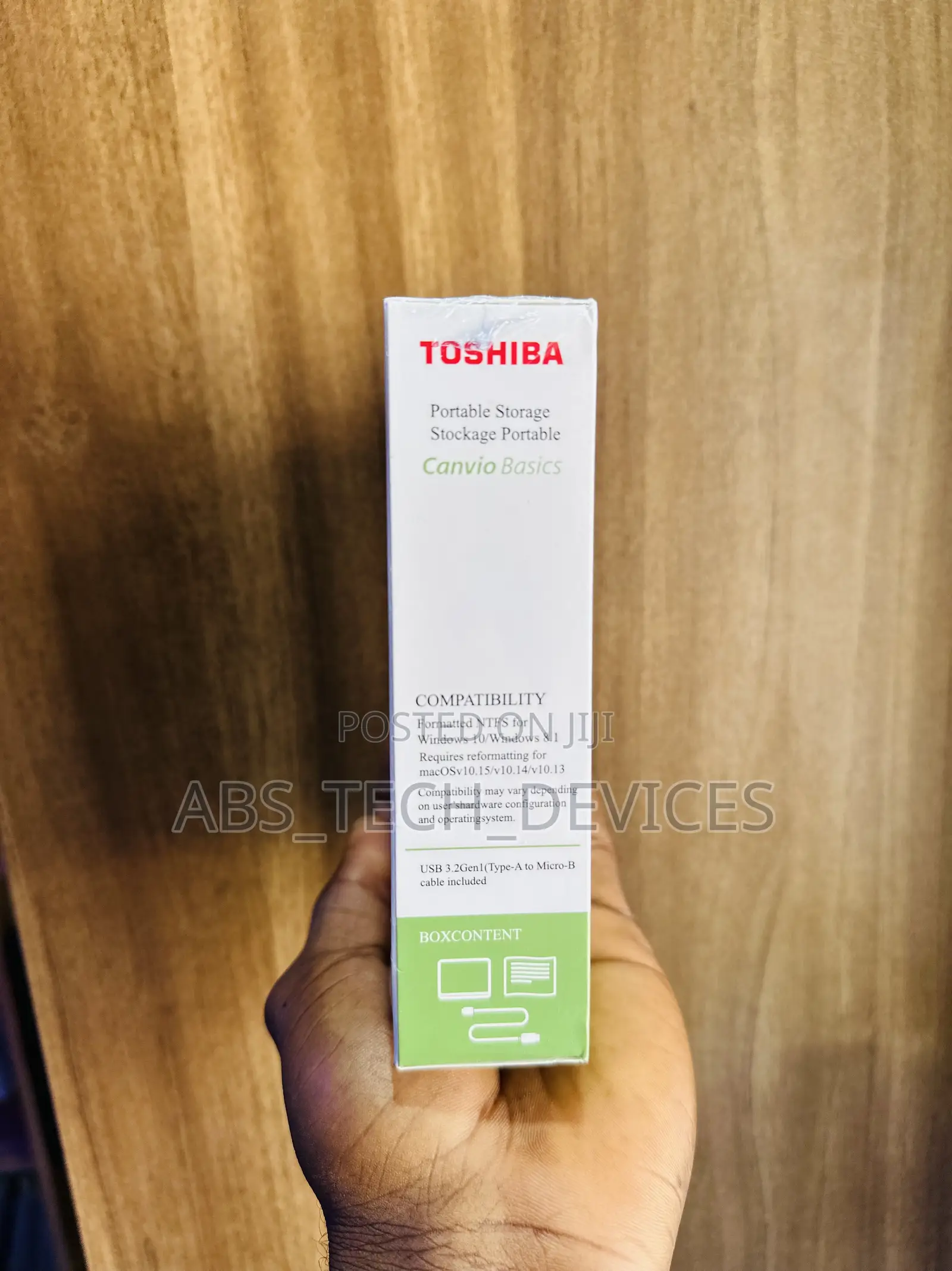 Toshiba Canvio Basics Slim 1TB External HDD