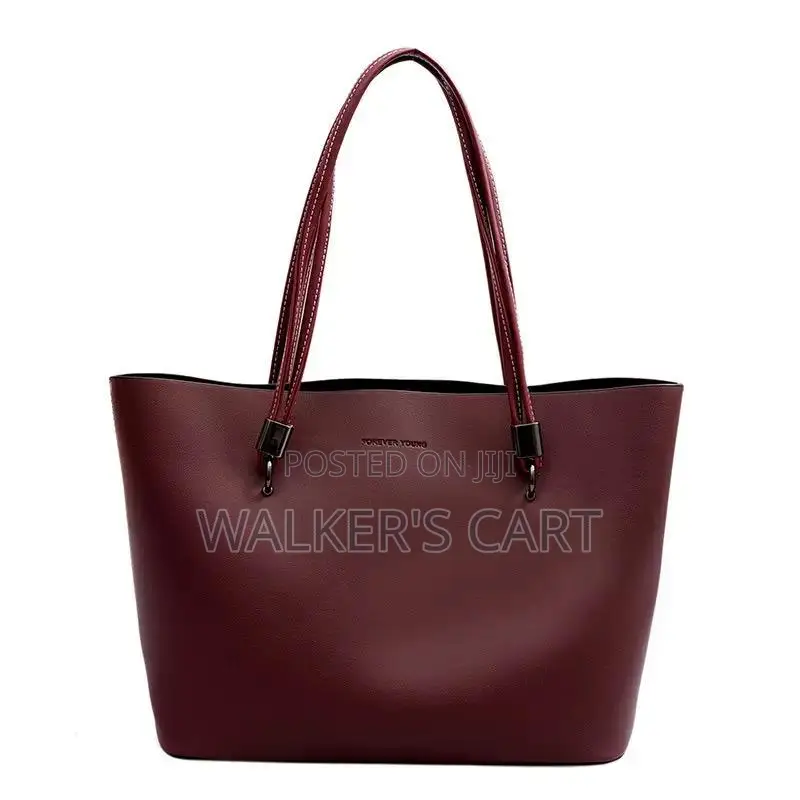 Women's Classic Leather Tote Bag