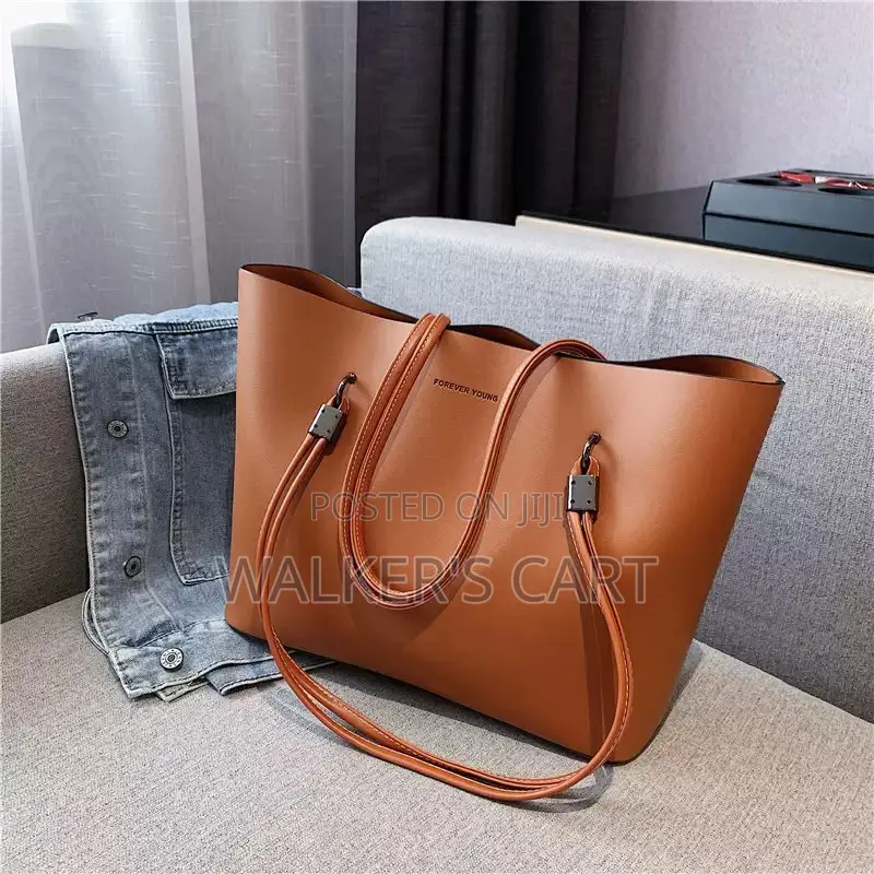 Women's Classic Leather Tote Bag
