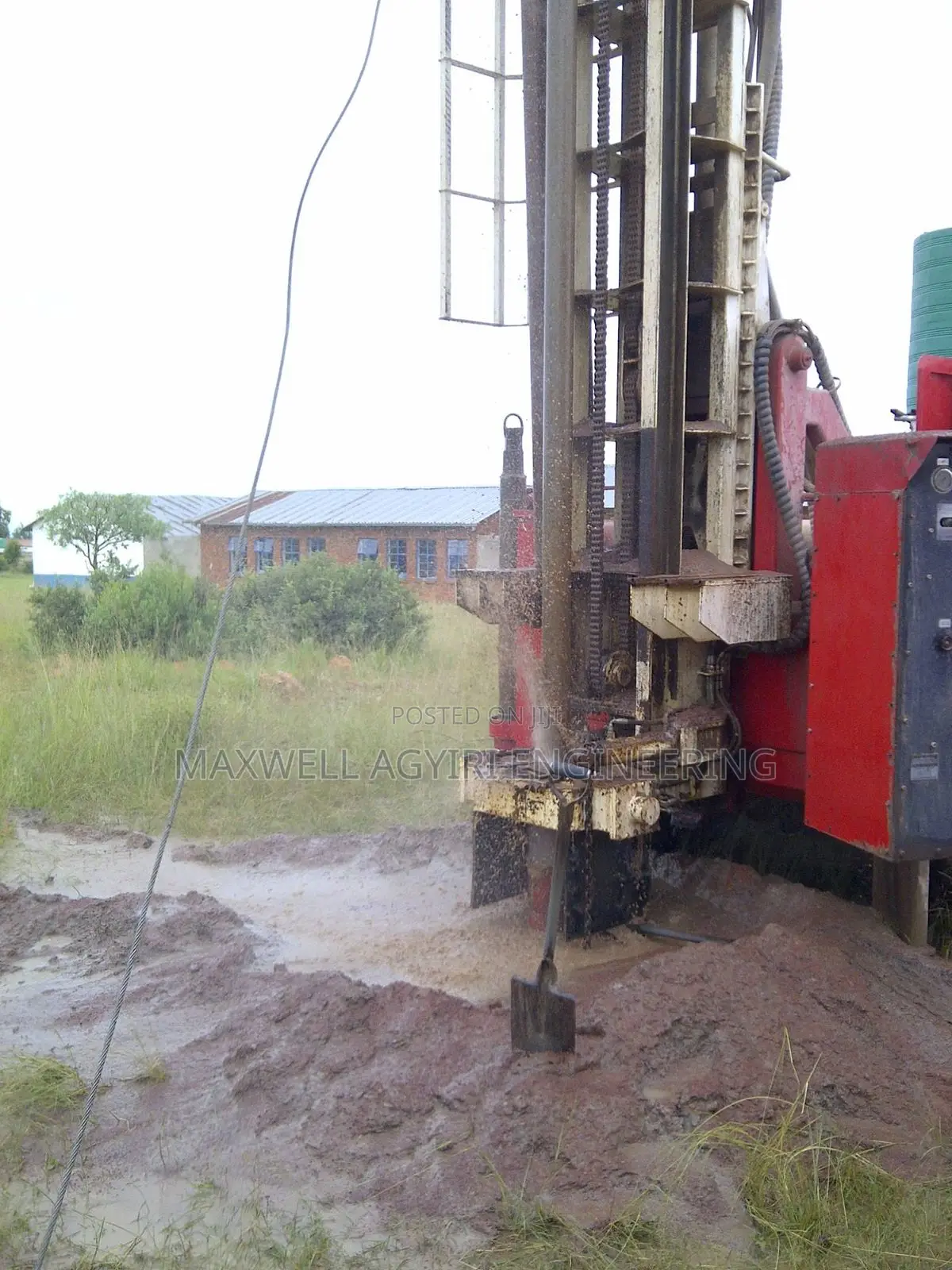 Borehole Drilling and Installation Inside Kasoa Old Barrier