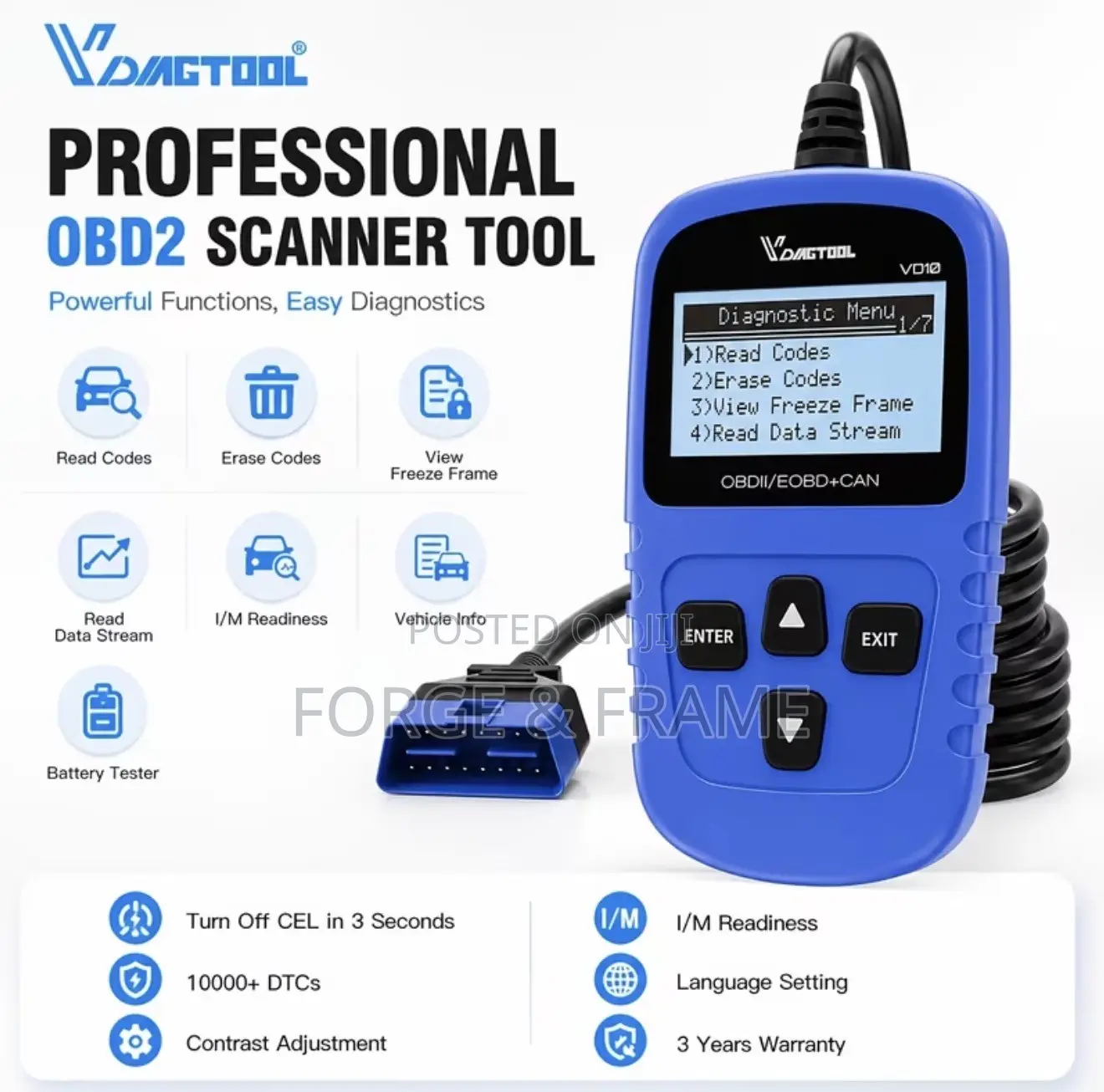 OBD2 Scanner Car Diagnostic Tool