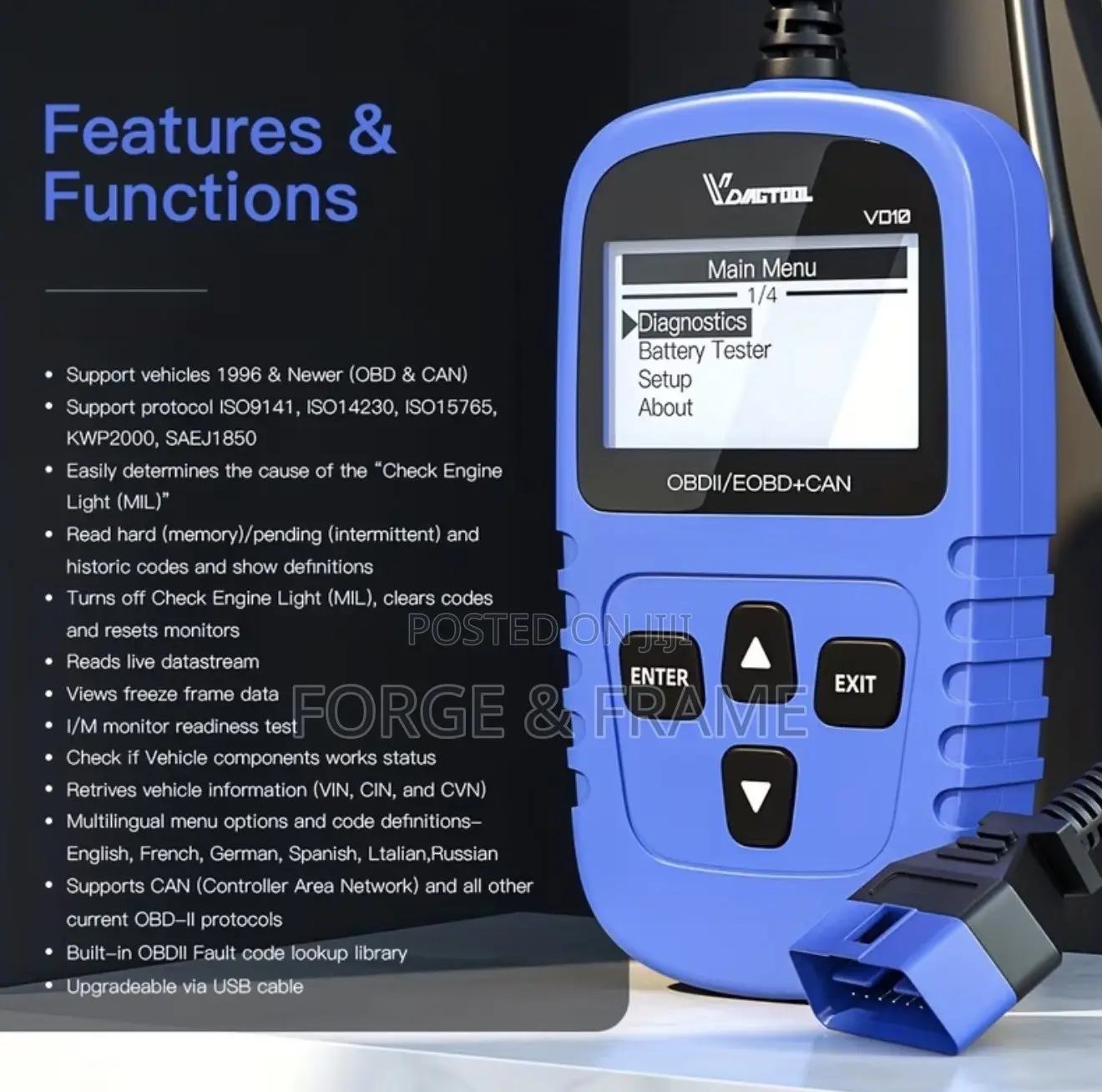 OBD2 Scanner Car Diagnostic Tool