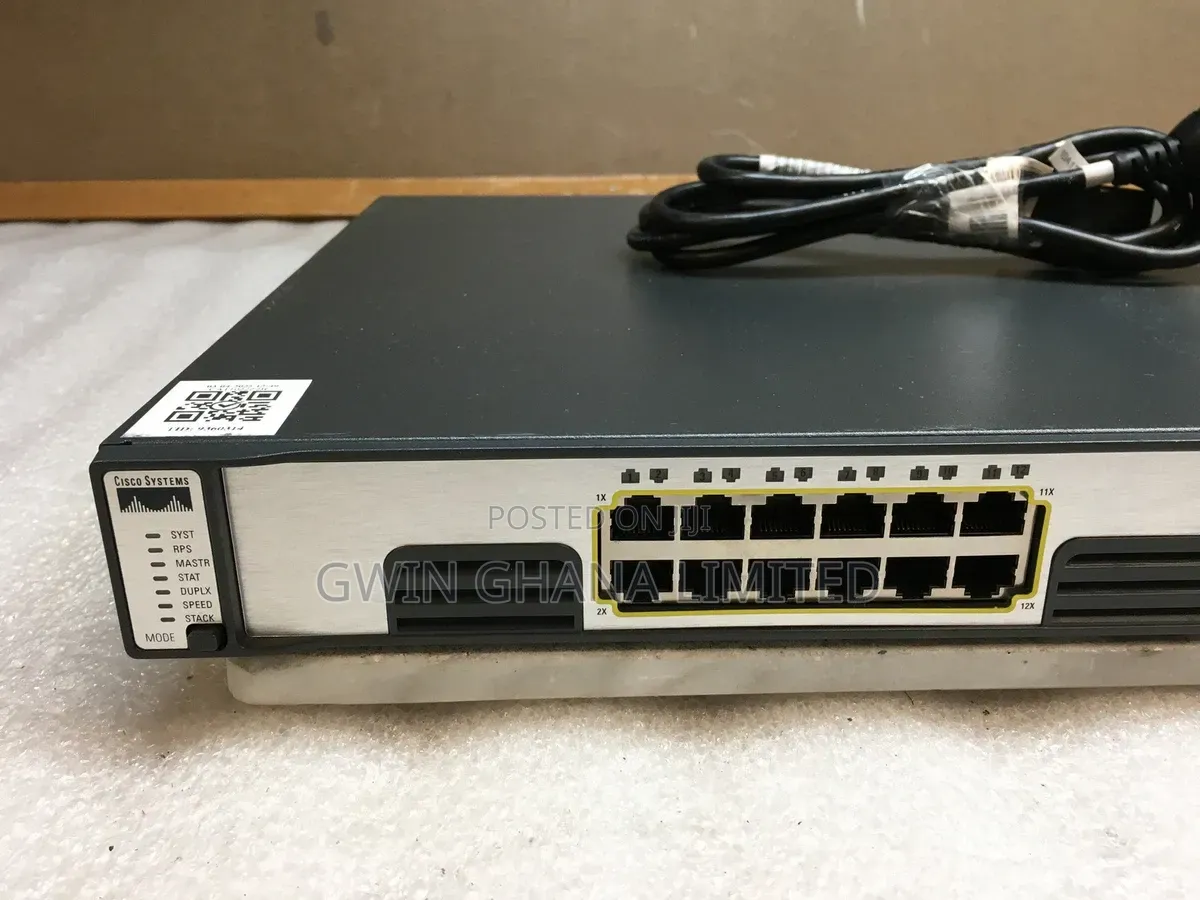 Cisco Catalyst 3750g-24-E 24. 24port Gigabit Layer 3+advanced Routing.