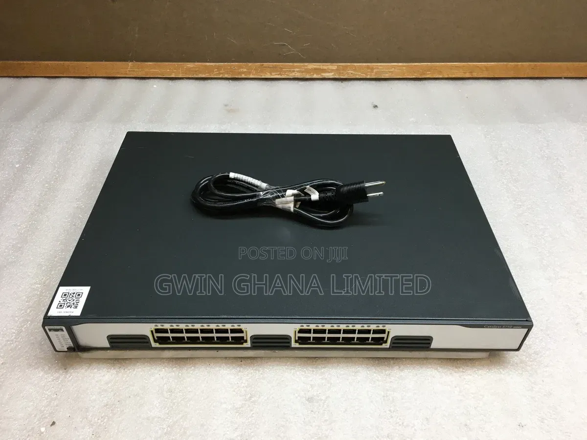 Cisco Catalyst 3750g-24-E 24. 24port Gigabit Layer 3+advanced Routing.
