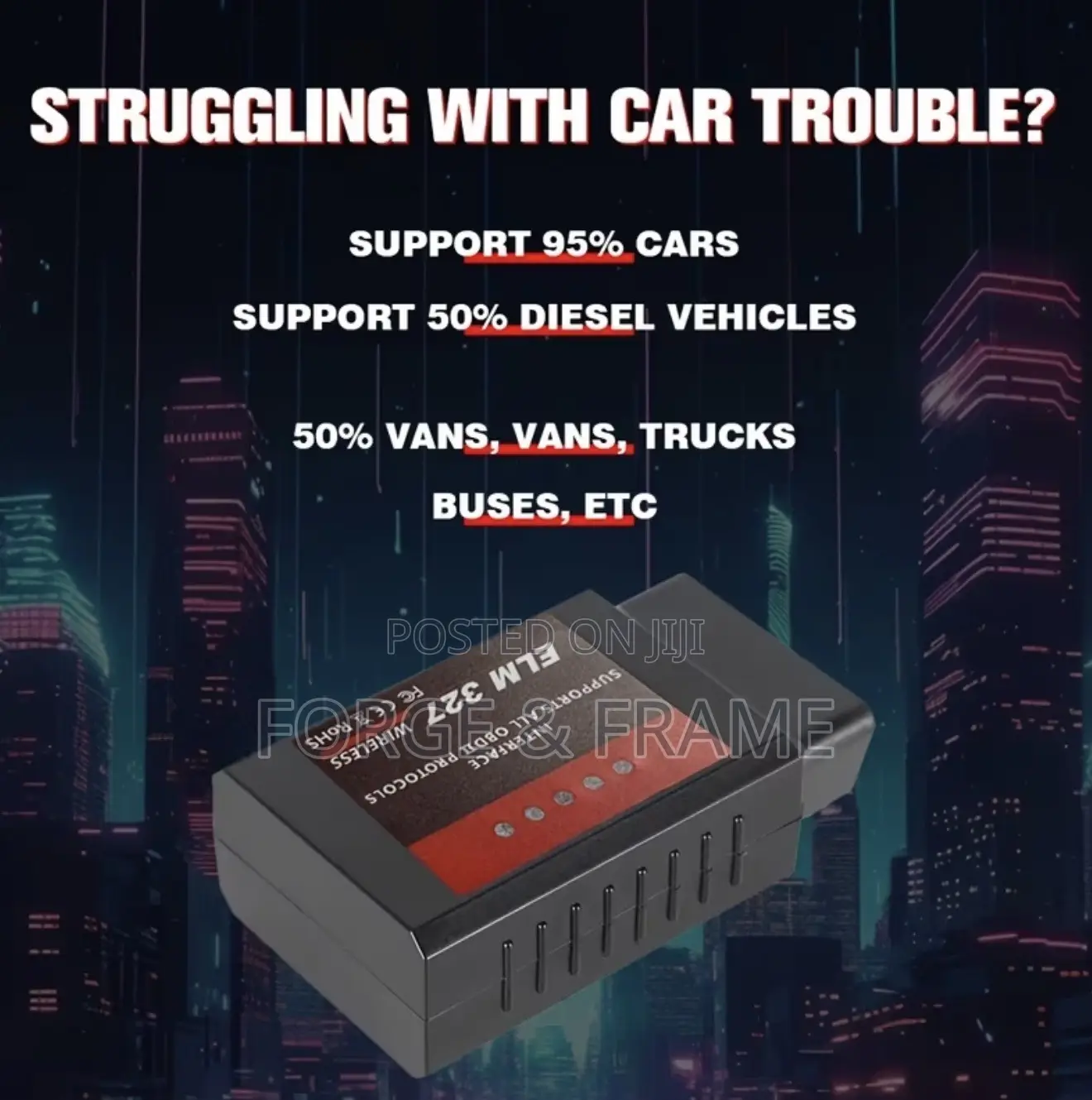 OBD2 Car Manner With ELM  327