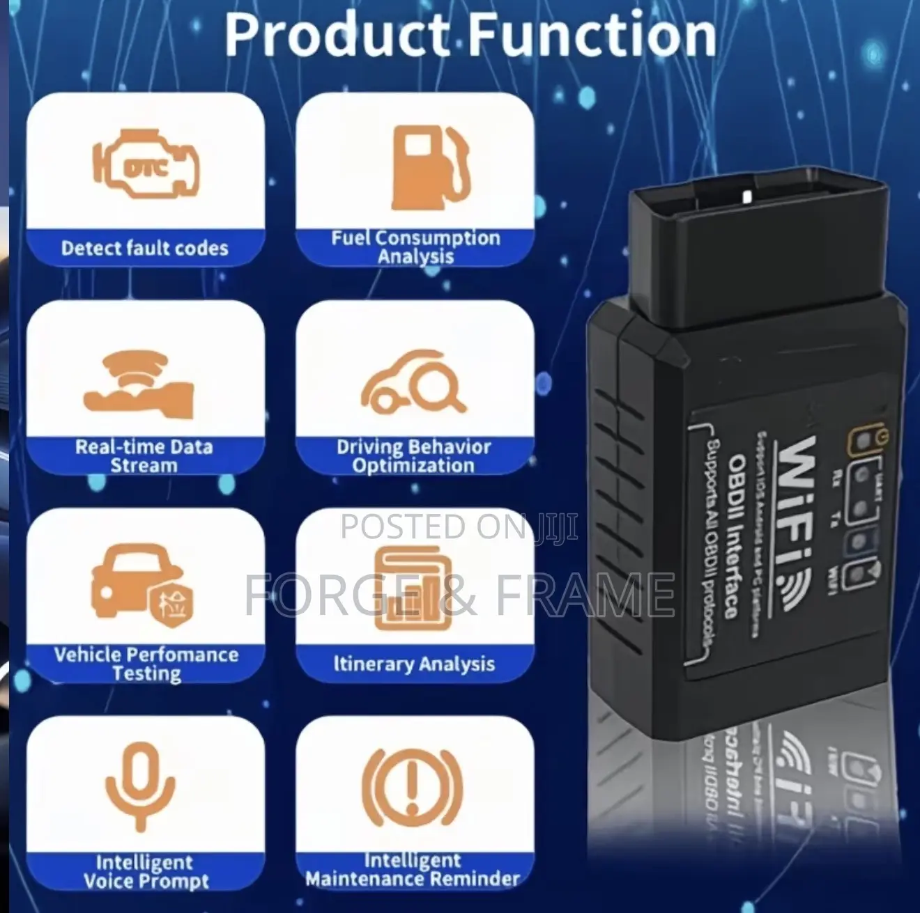 Auto Scanner ELM327 V1.5 WIFI for Android/Ios