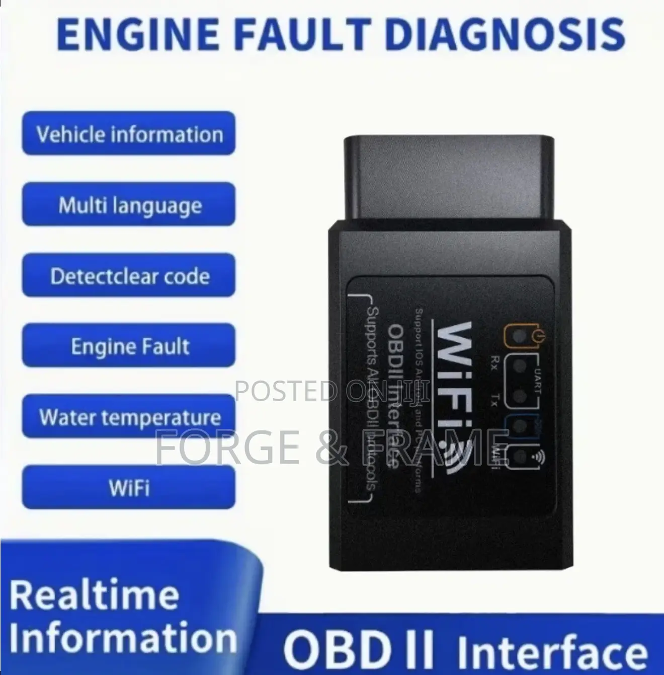 Auto Scanner ELM327 V1.5 WIFI for Android/Ios