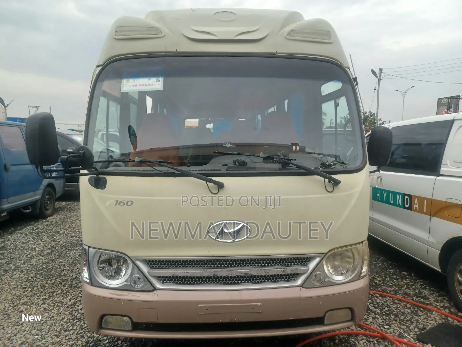 Hyundai County 2015 Beige