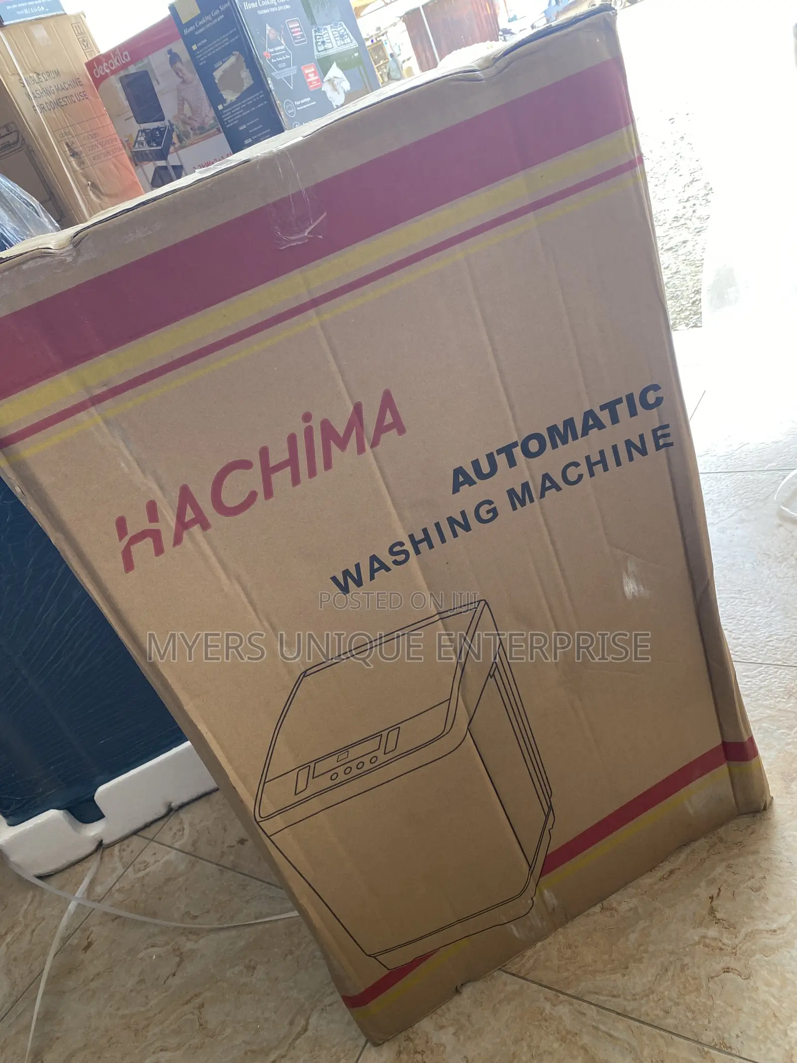 HACHIMA High Capacity Automatic Washing Machine (15Kg)