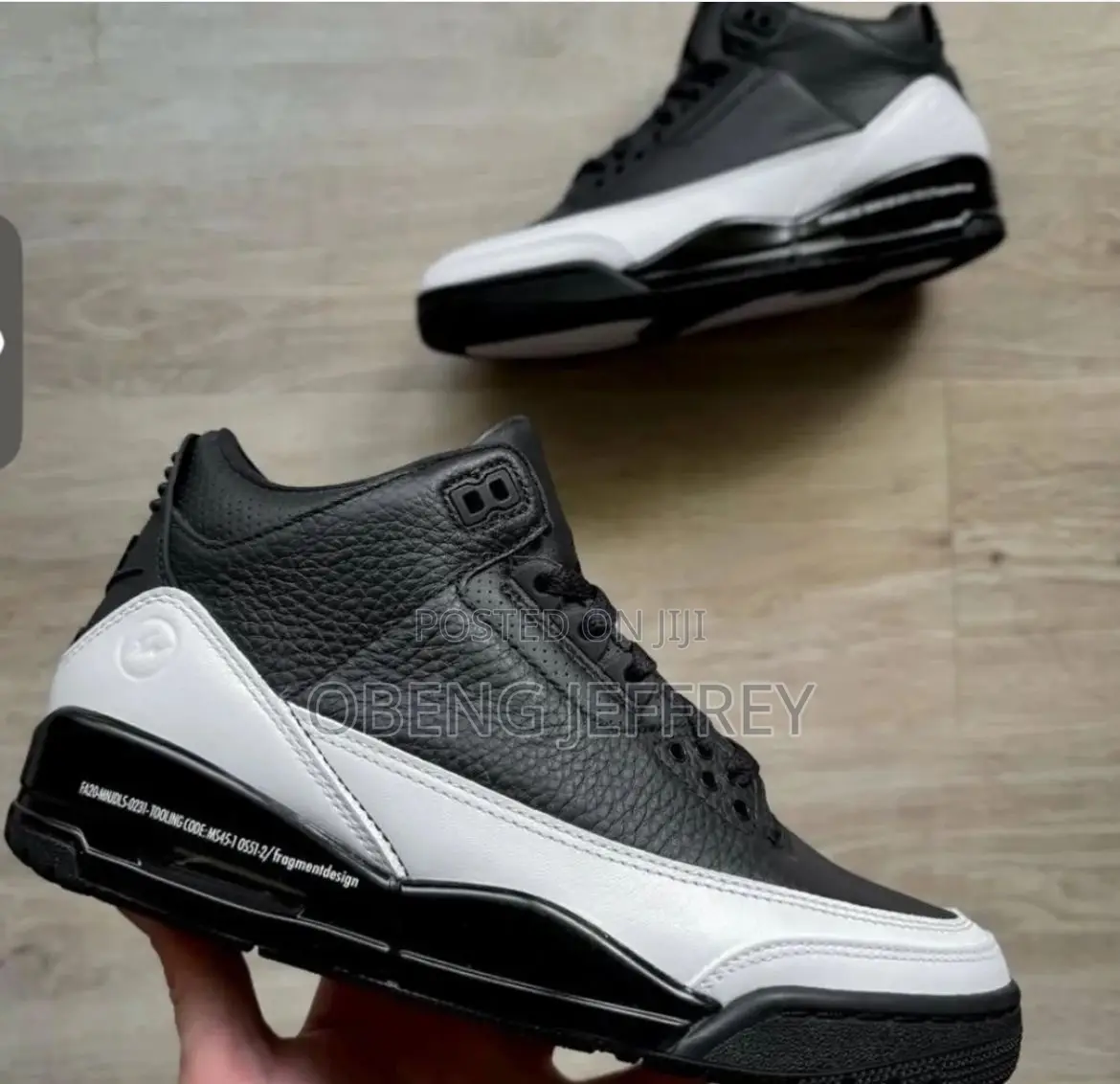 Original Air Jordan 3 Retro SP Black/White