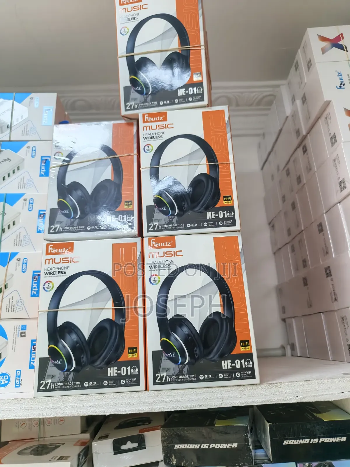 Fsurdz Head Phone and SPORTS EARBUDS (Sold Separately)