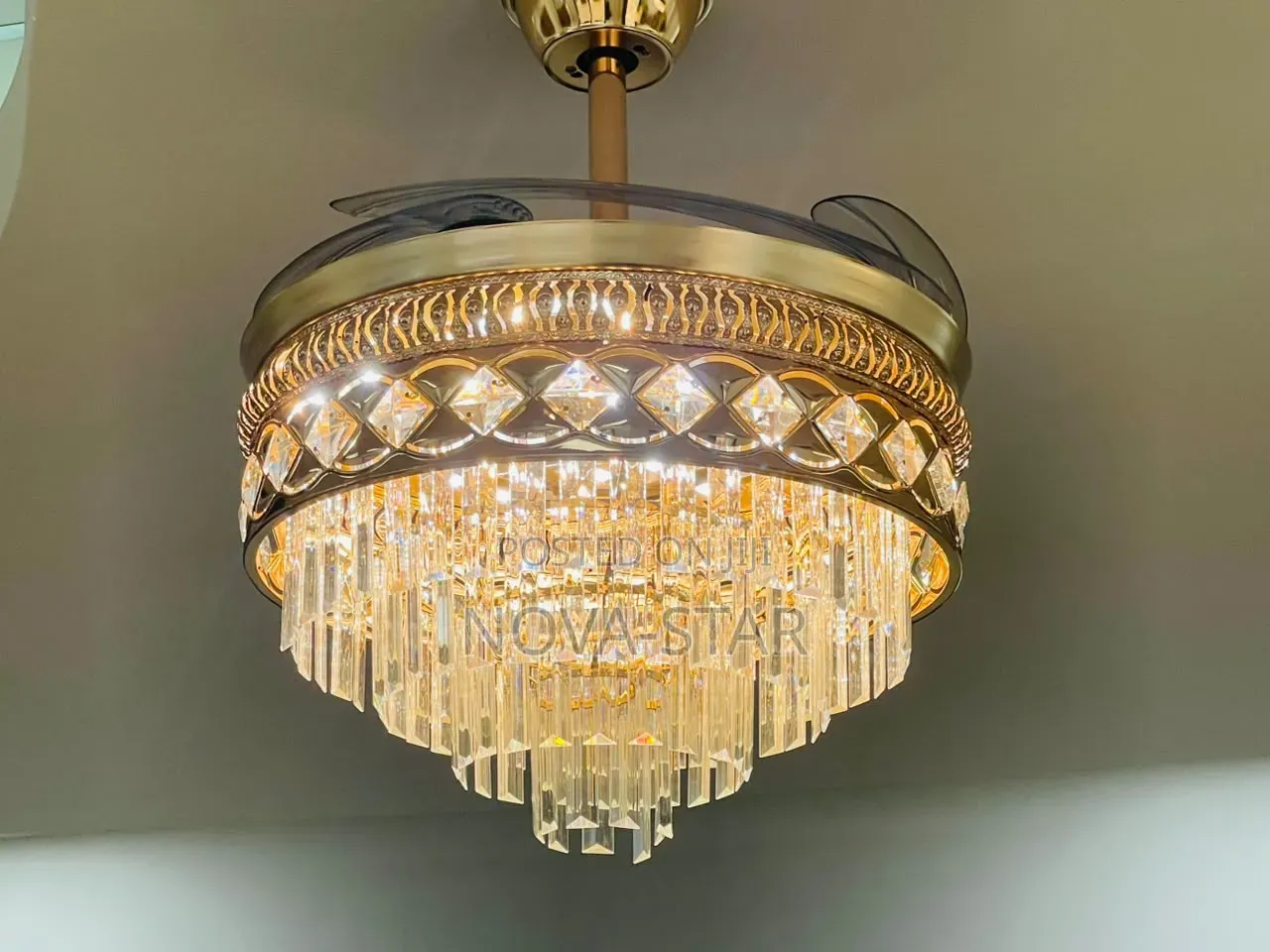Chandelier Fan Light