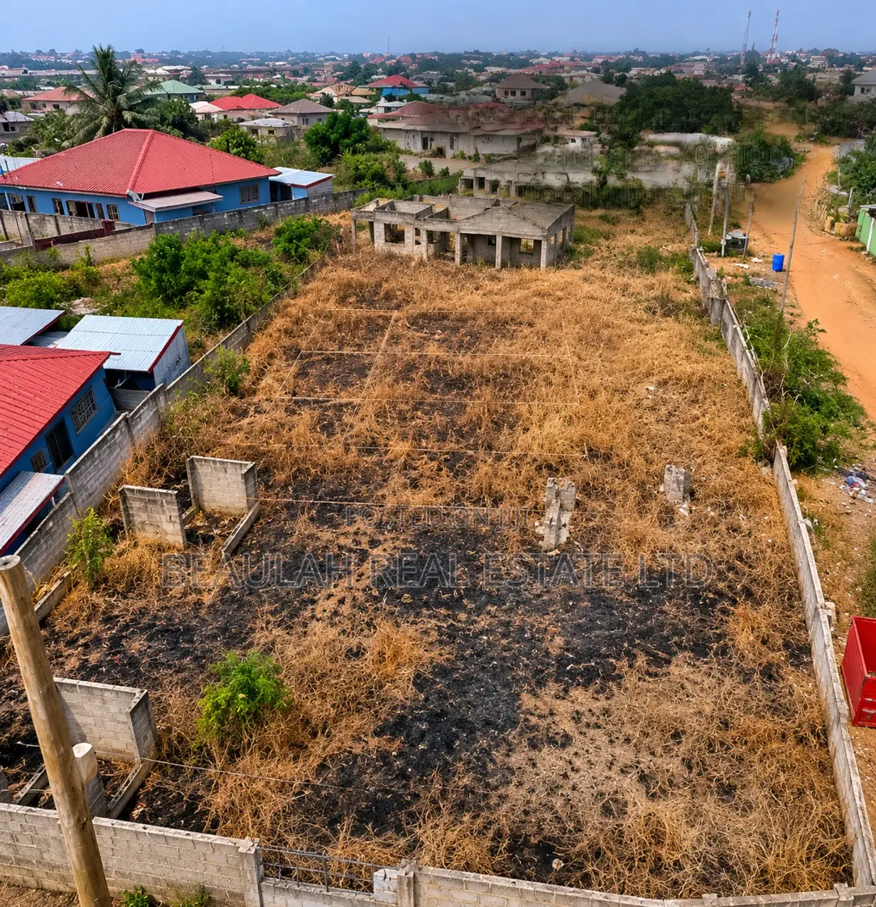 Titled Commercial/Residential Land for Sale at Terrazzo Junc.-Dawhenya