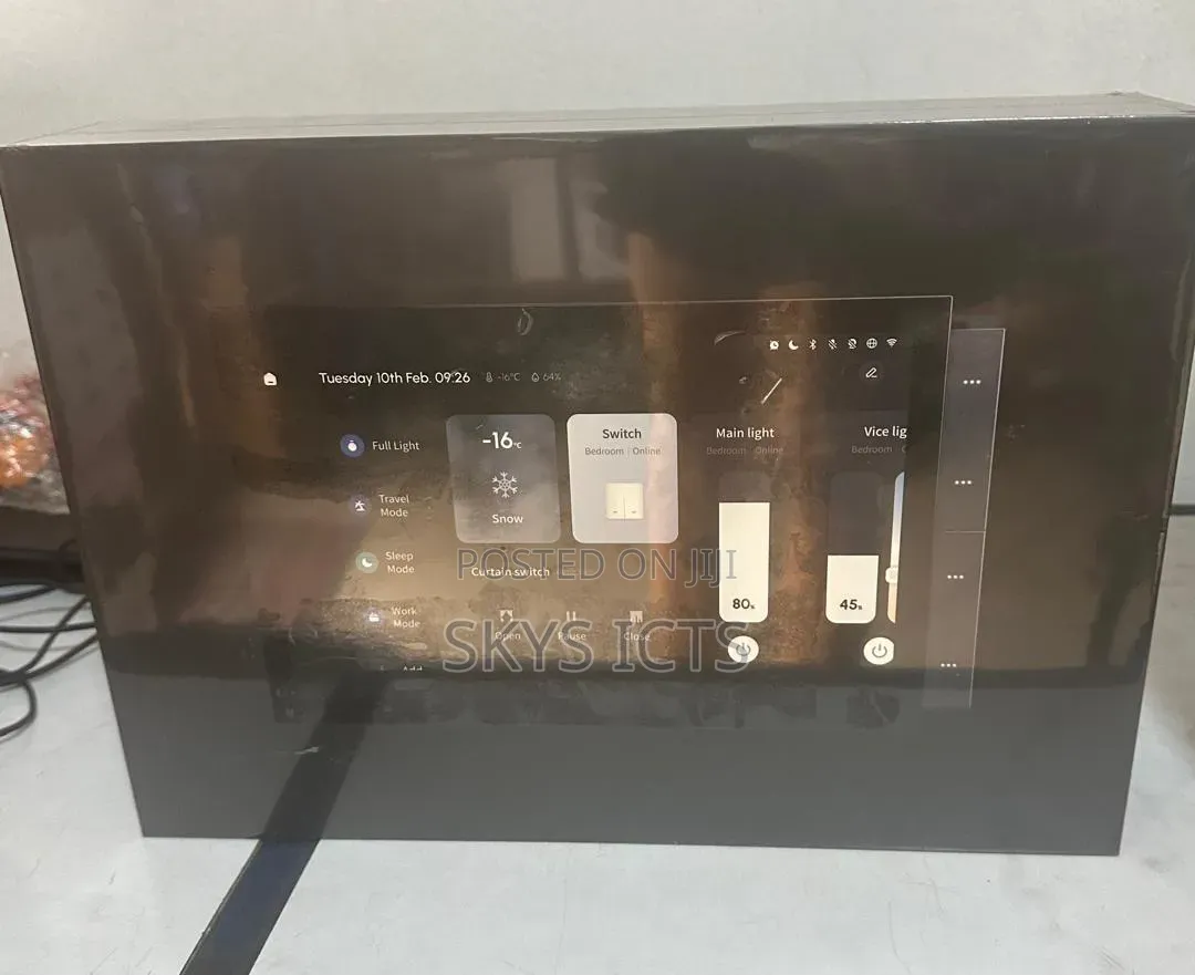 10.1" Smart Touch Control Panel Tuya Zigbee Gateway Music Intercom