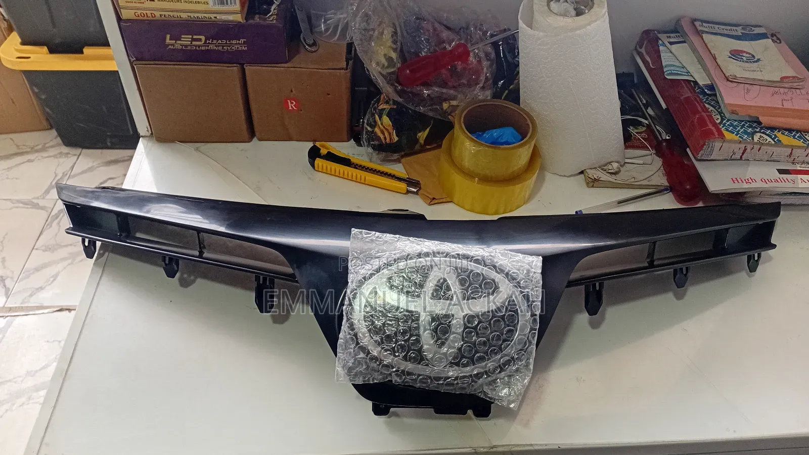 Toyota Corolla 2017 to 2019 Top Grill With Crown