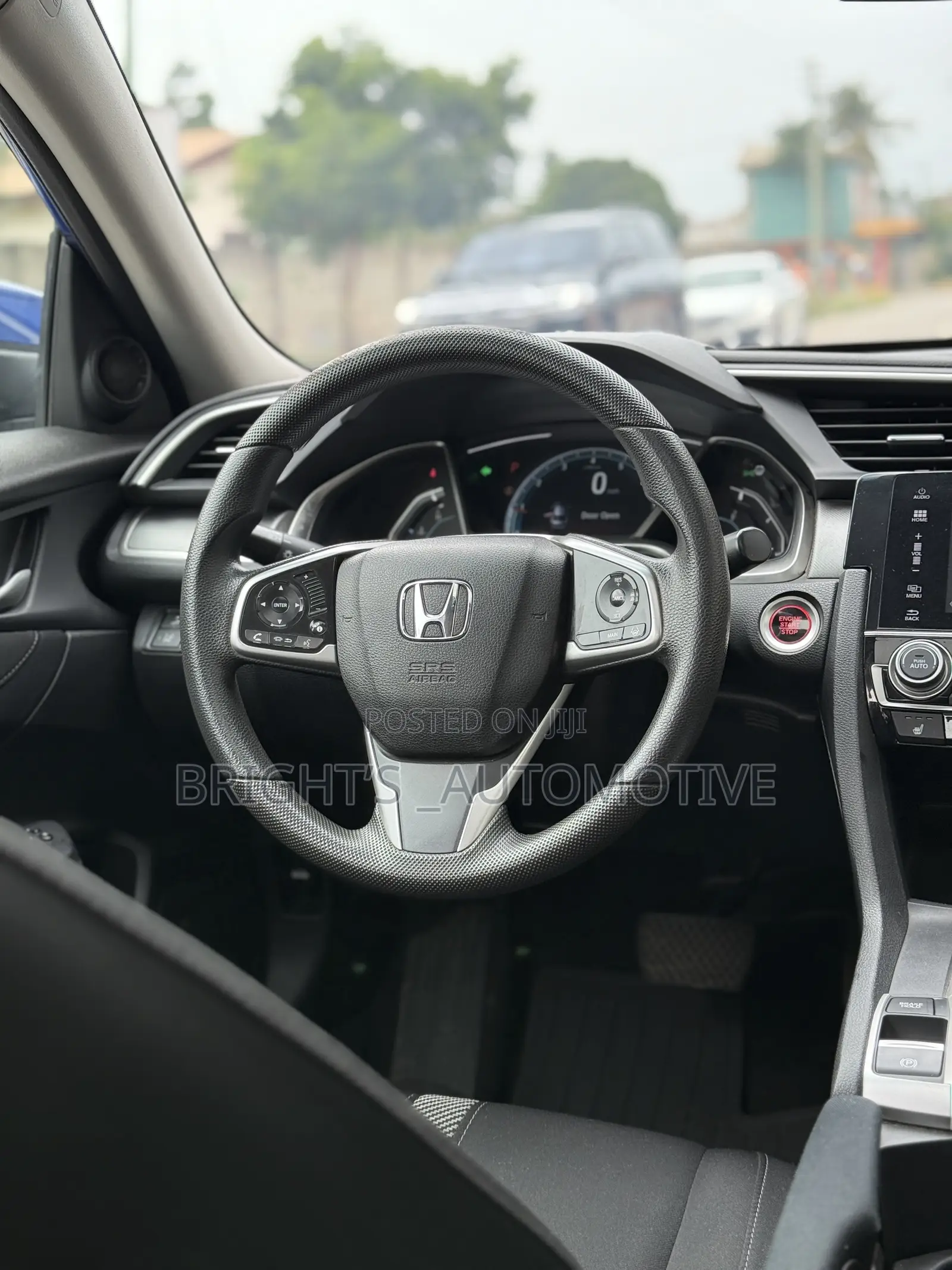 Honda Civic EX Sedan 2018 Blue