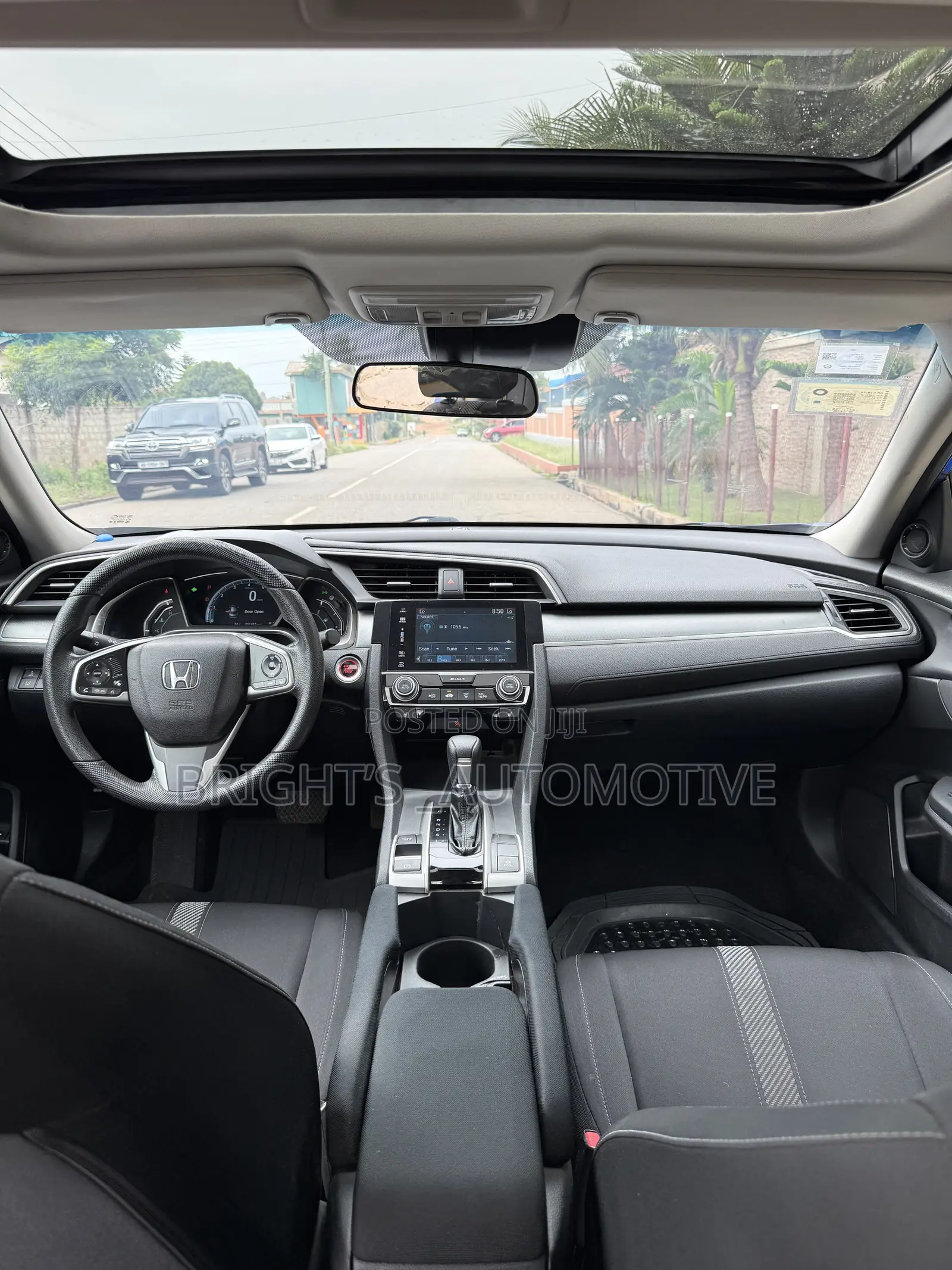Honda Civic EX Sedan 2018 Blue