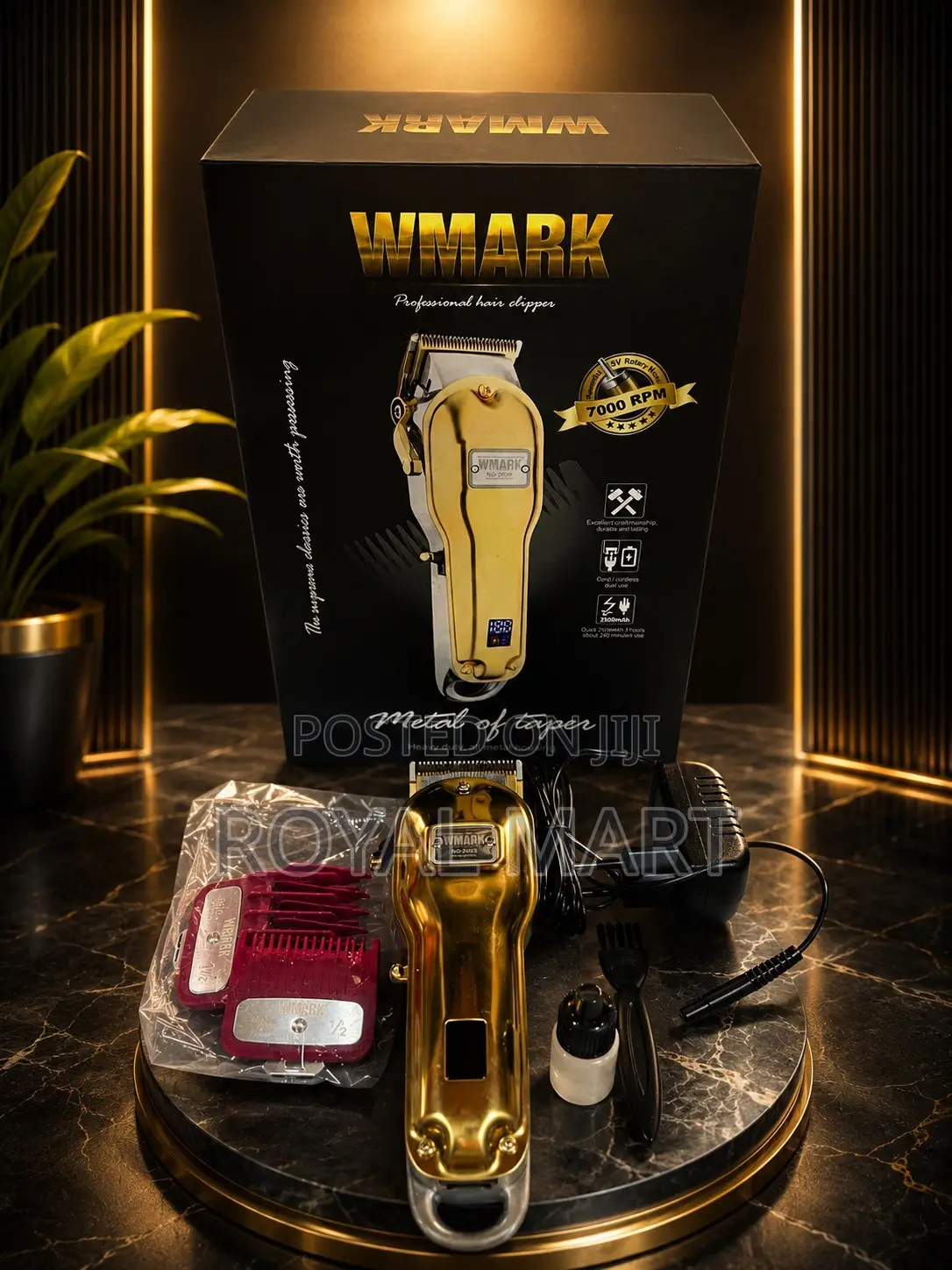 Wmark Metal Gold Clipper