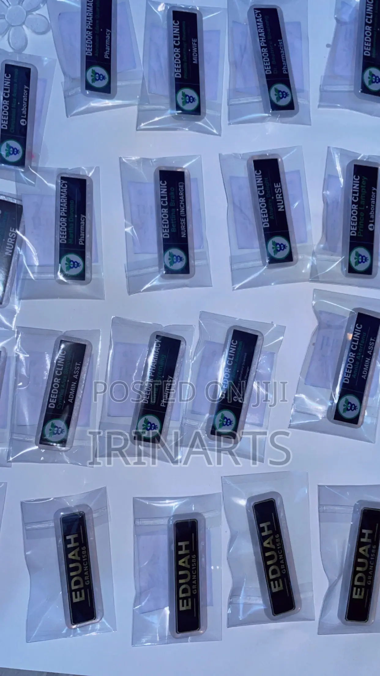 Chest Name Tags