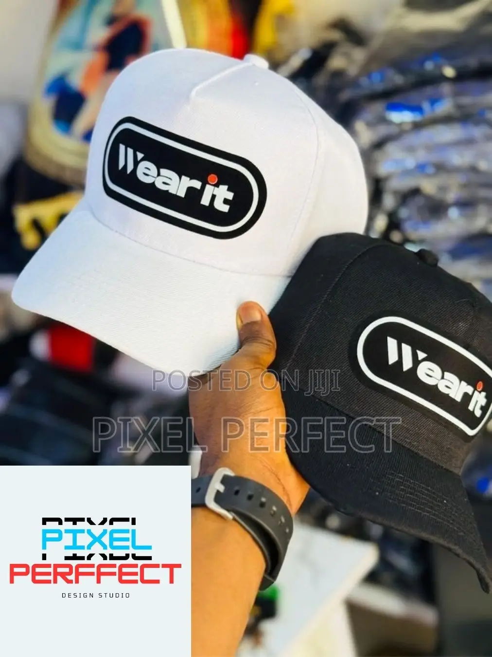 Caps With Branding - High Quality