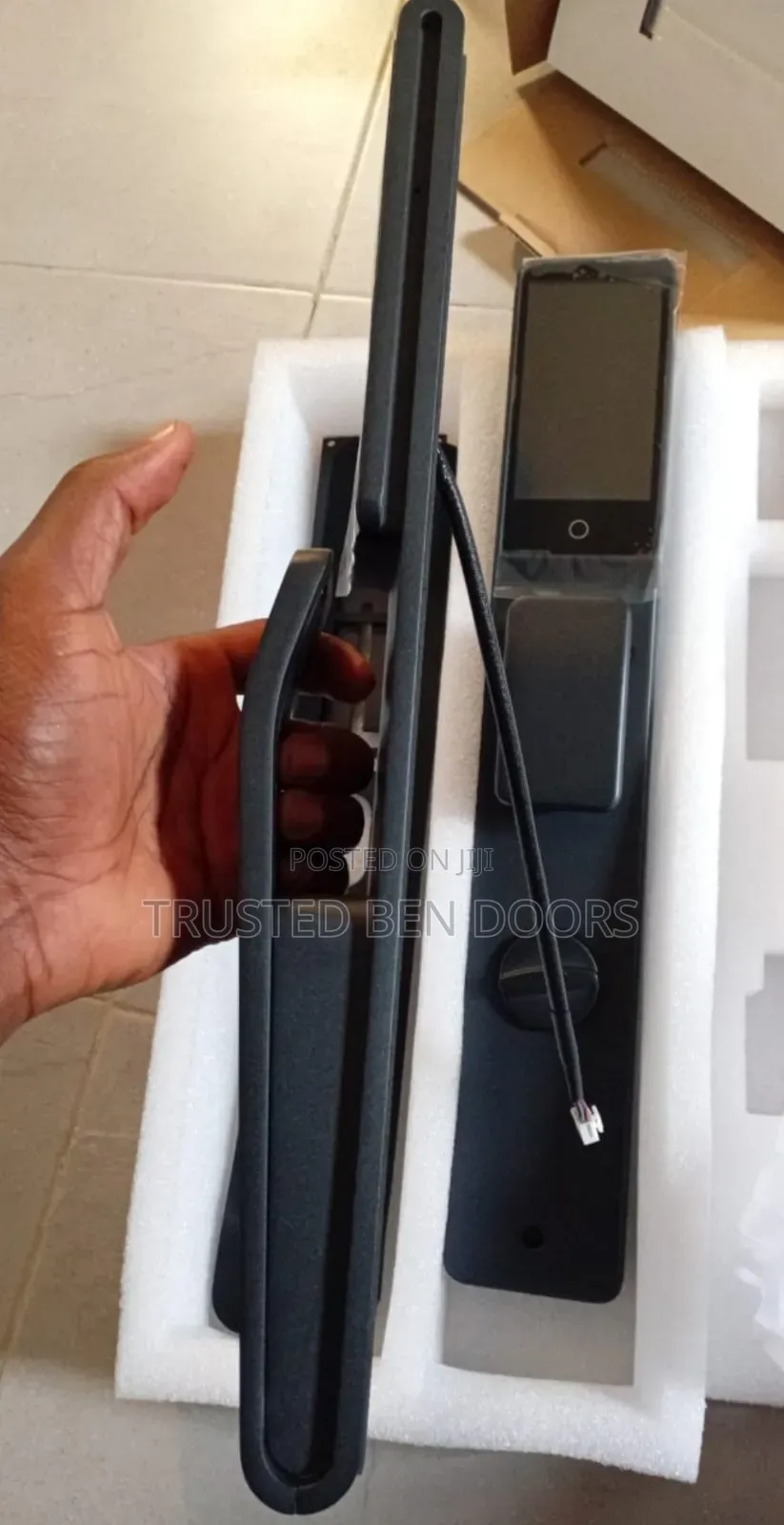 Unlock You Door With Tuya App Wi-Fi Biometric Smart Door Lock (Face ID