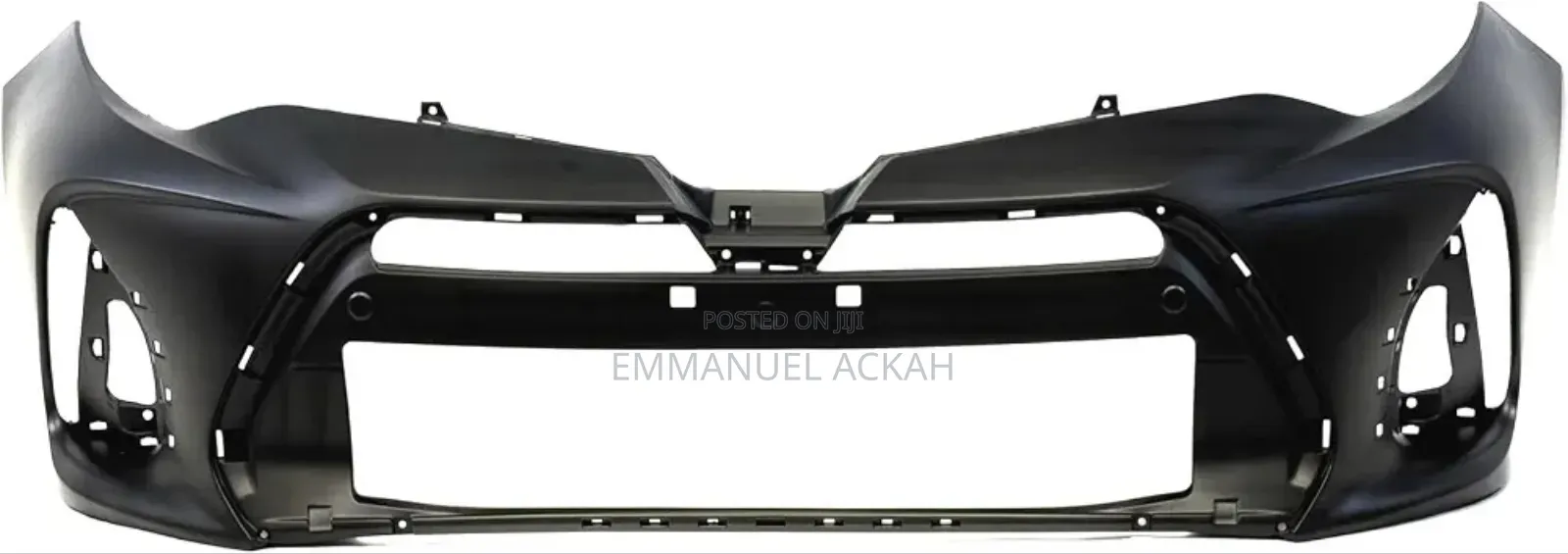 Toyota Corolla 2017, 2018, 2019 Empty Bumper