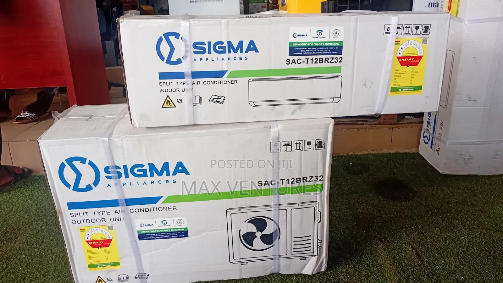 Powerful Sigma 1.5HP Air Conditioner Ready for Installation 1.5hp AC