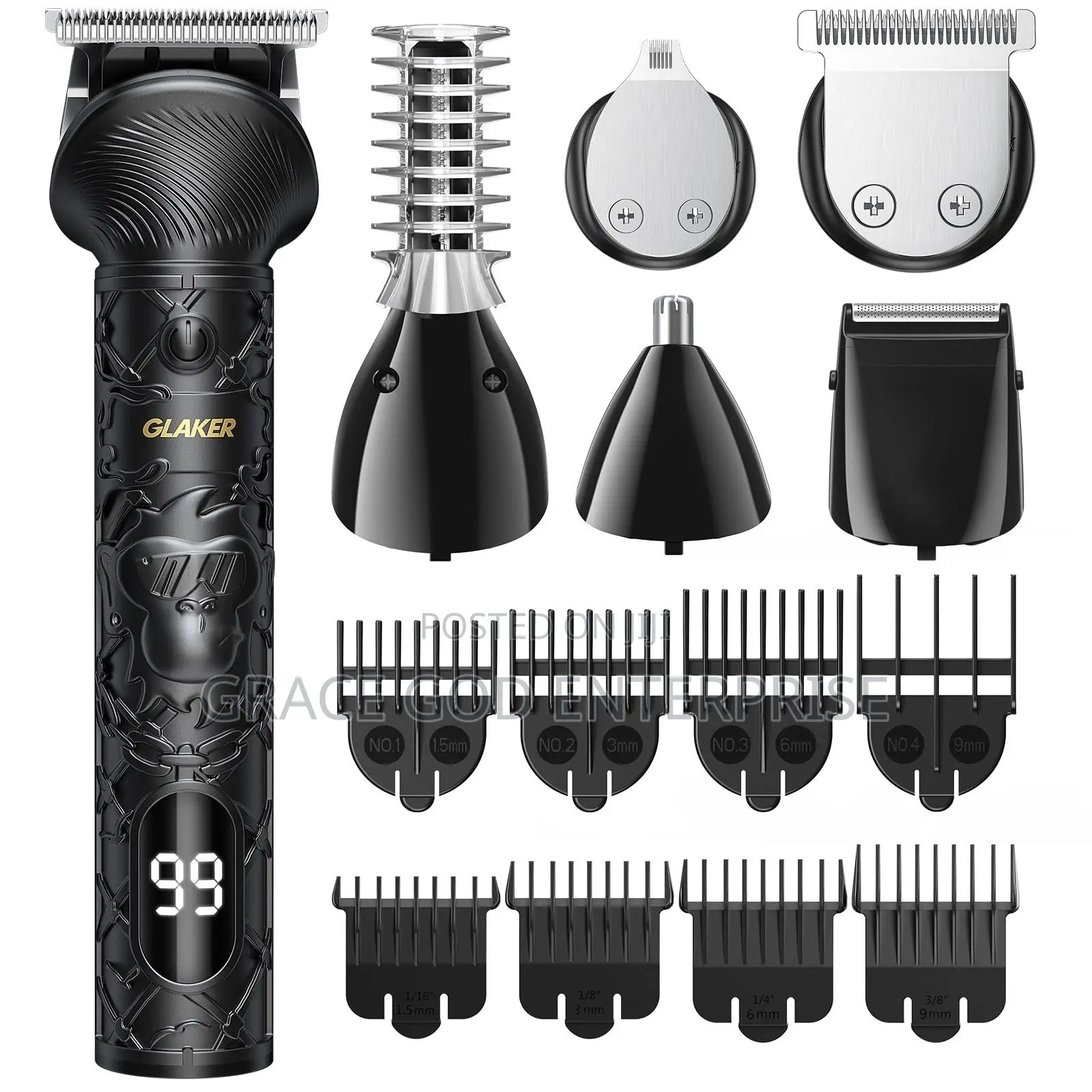Original Glaker 6-in-1 Hair Clipper