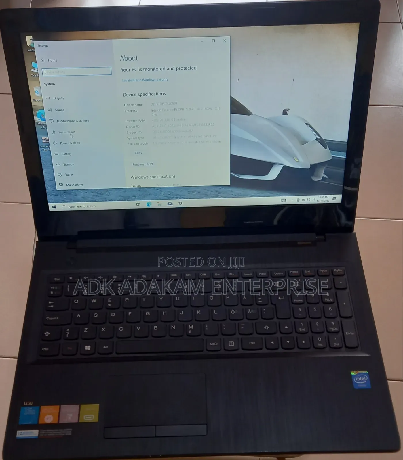 Laptop Lenovo G50-70 4GB Intel HDD 500GB