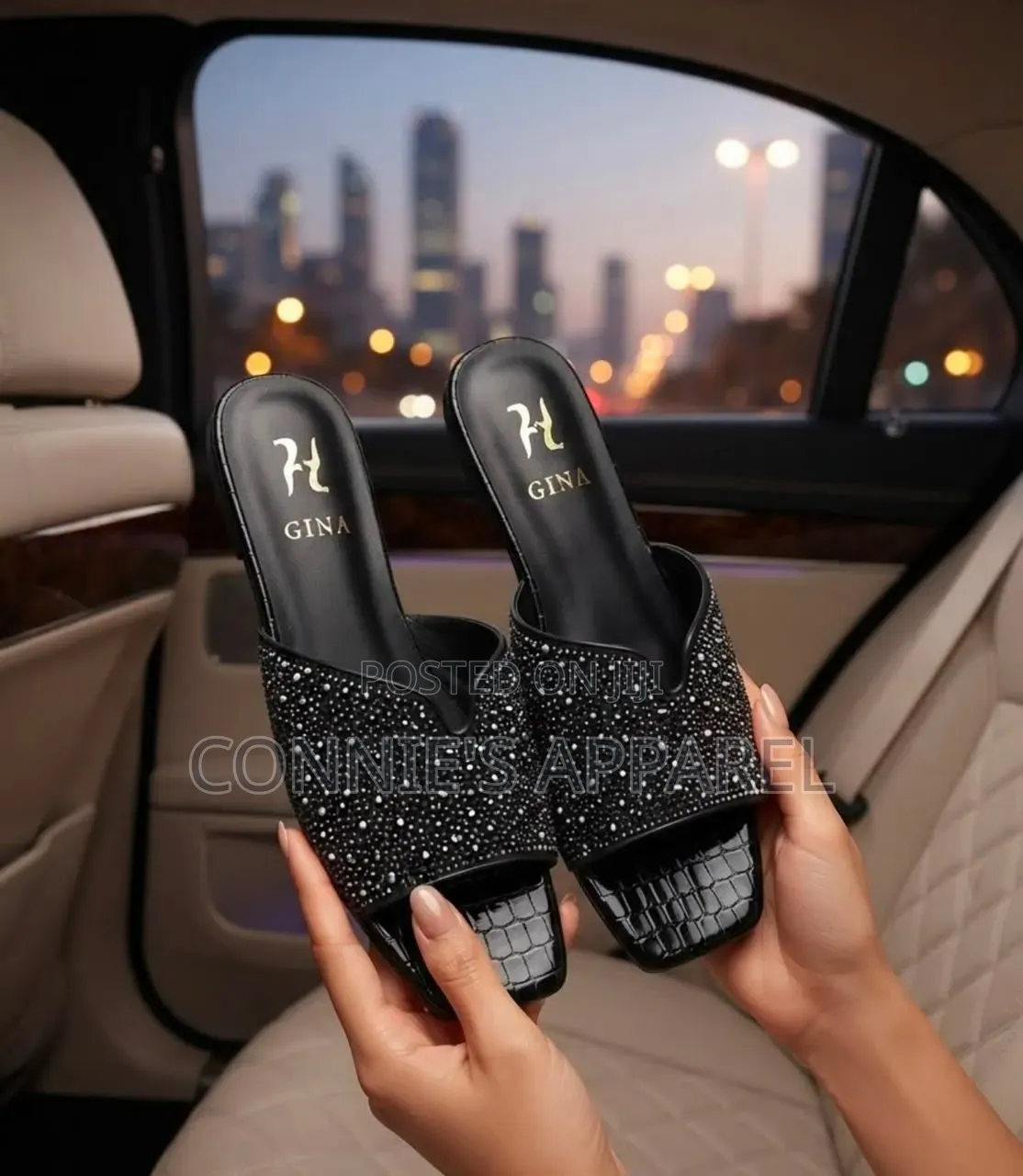 Gina Flat Slippers for Ladies