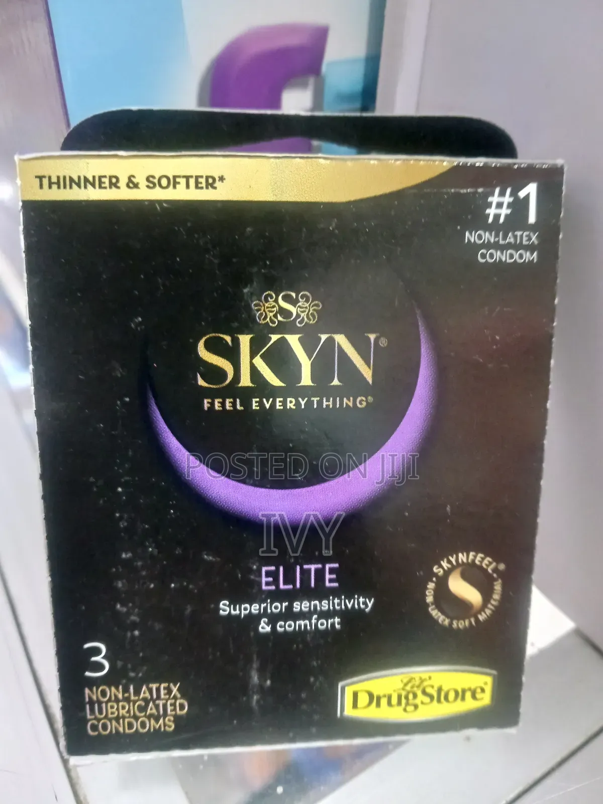 Skyn Non-Latex Condoms Elite 3's