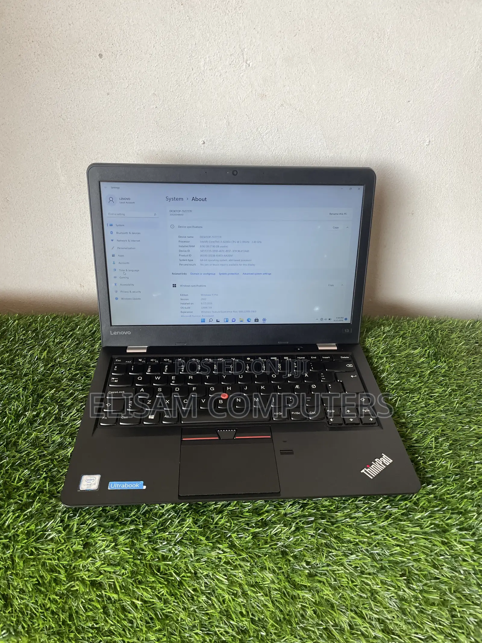 Laptop Lenovo 8GB Intel Core i5 SSD 128GB
