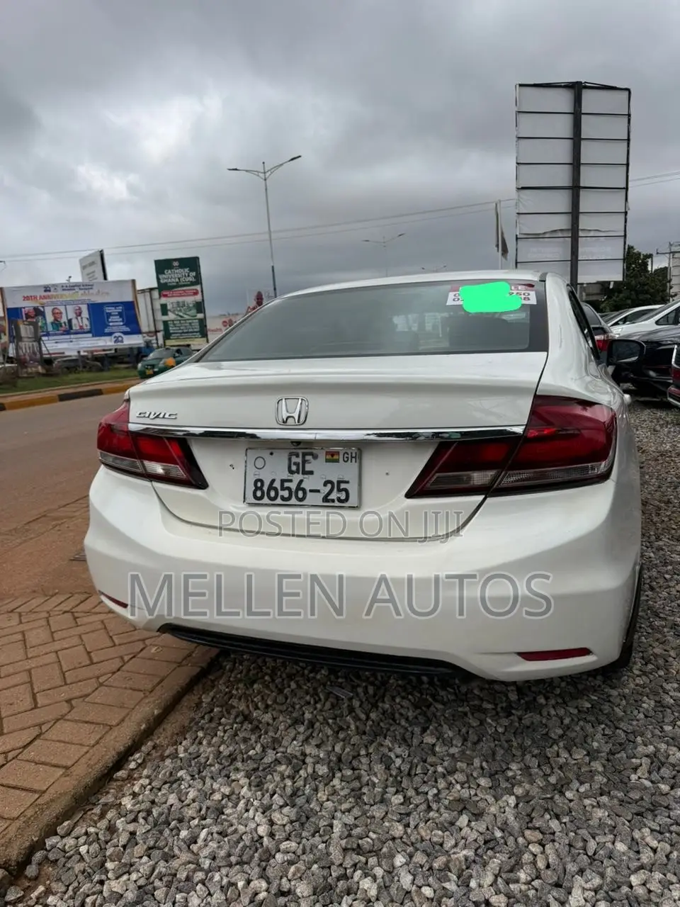 Honda Civic Sedan EX 2013 White