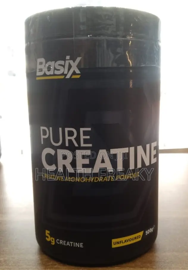 Basix Pure Creatine Monohydrate Muscle Builder 100 Servings