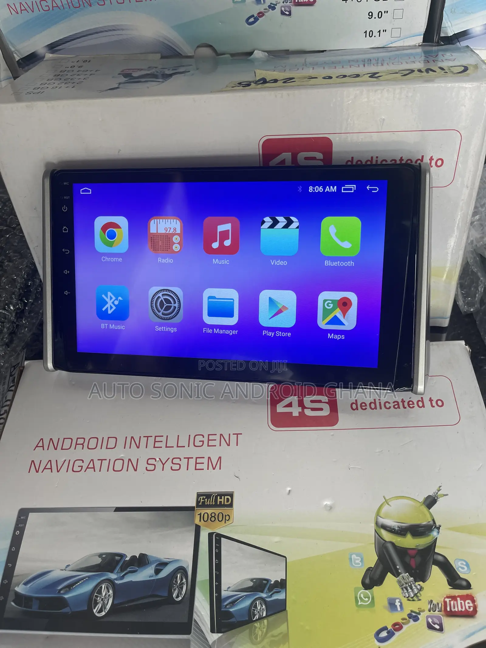 Toyota RAV4 2020 Android Infotainment Upgrade Screen 10”