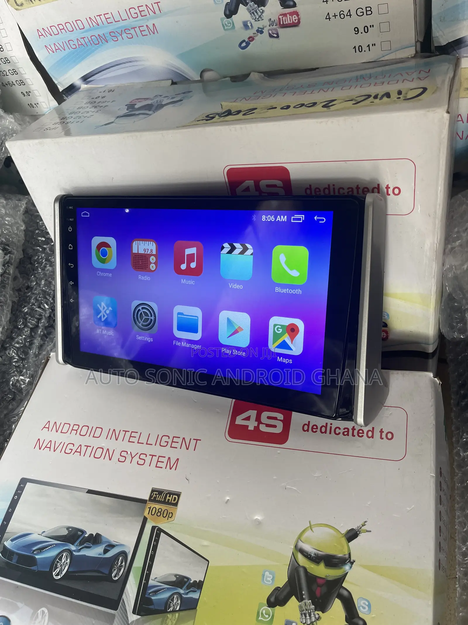 Toyota RAV4 2020 Android Infotainment Upgrade Screen 10”