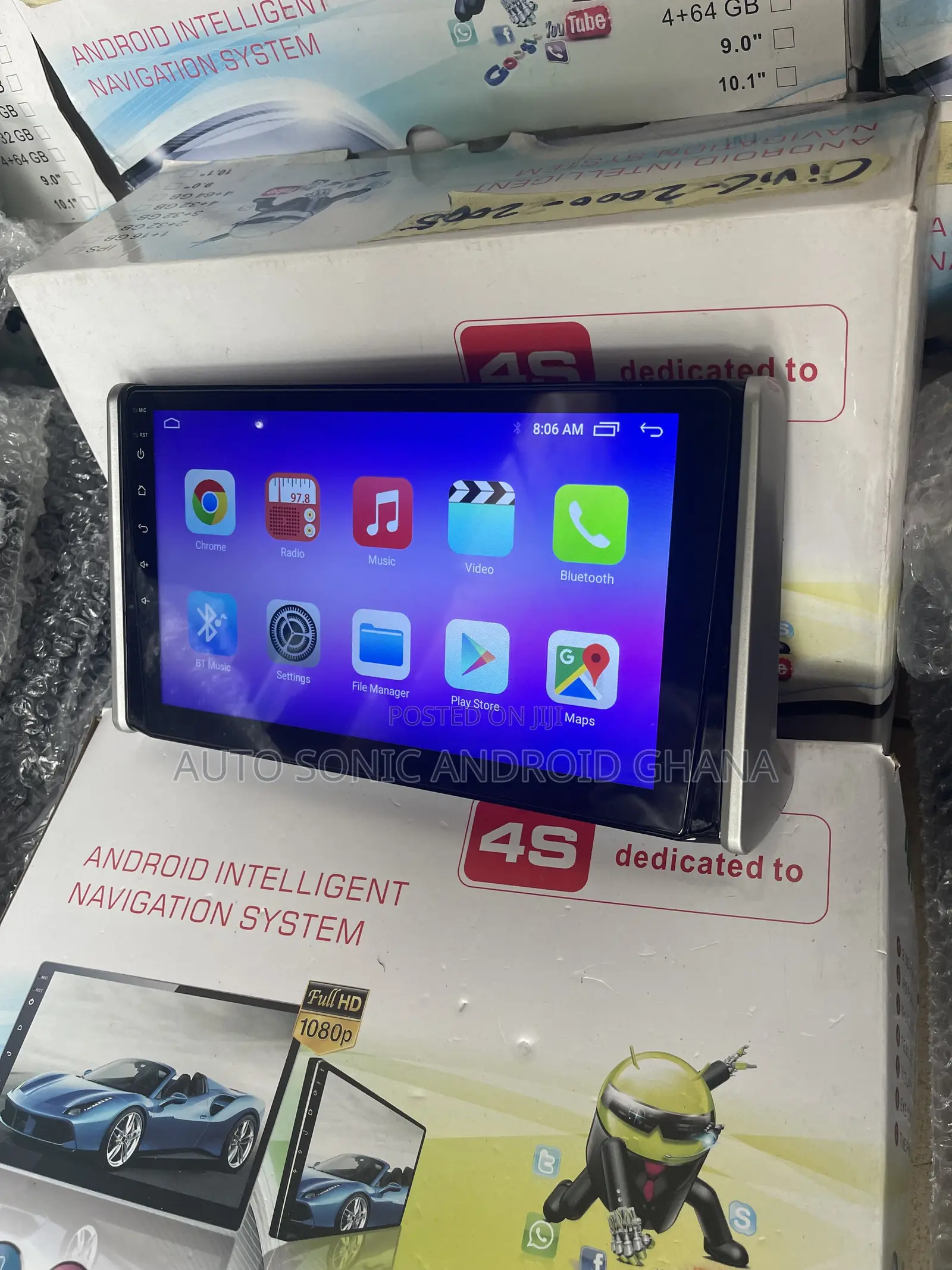 Toyota RAV4 2020 Android Infotainment Upgrade Screen 10”