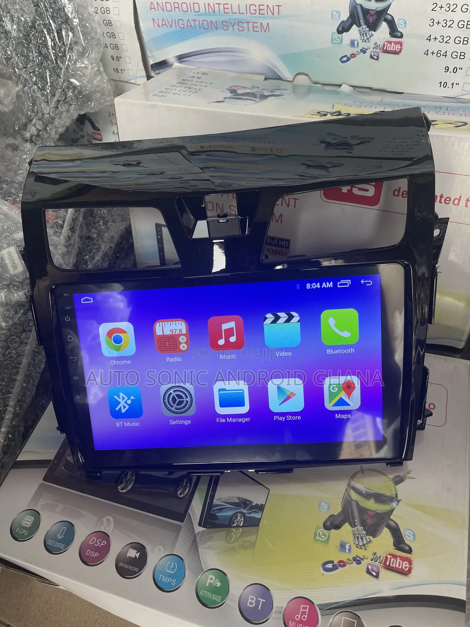 Nissan Altima 2015 Android Infotainment Upgrade Screen 10”
