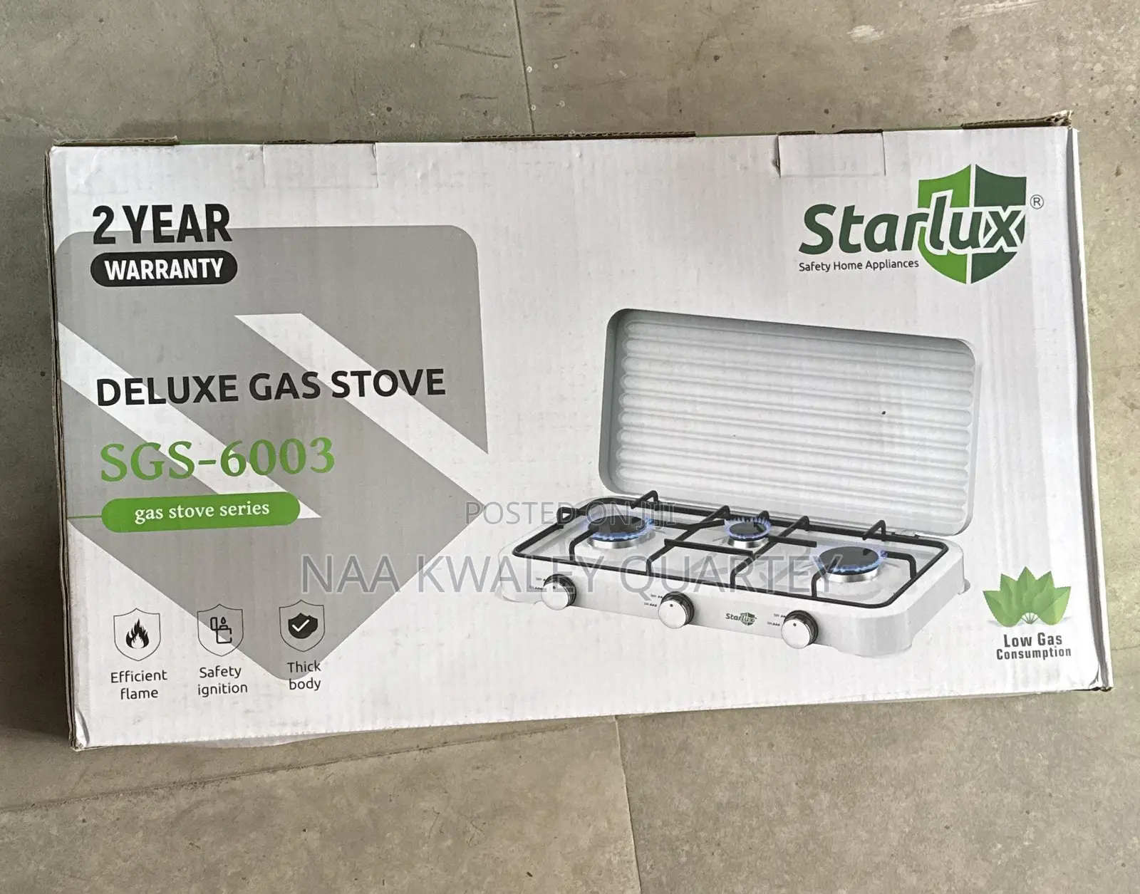 Deluxe Gas Stove
