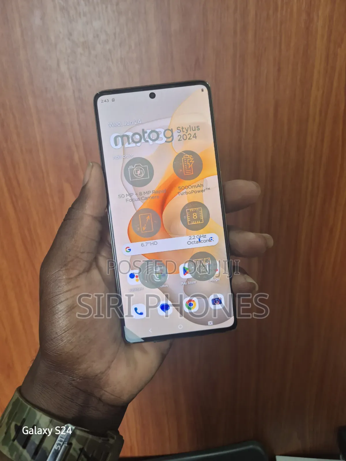 Motorola Moto G Stylus 5G (2024) 128 GB White
