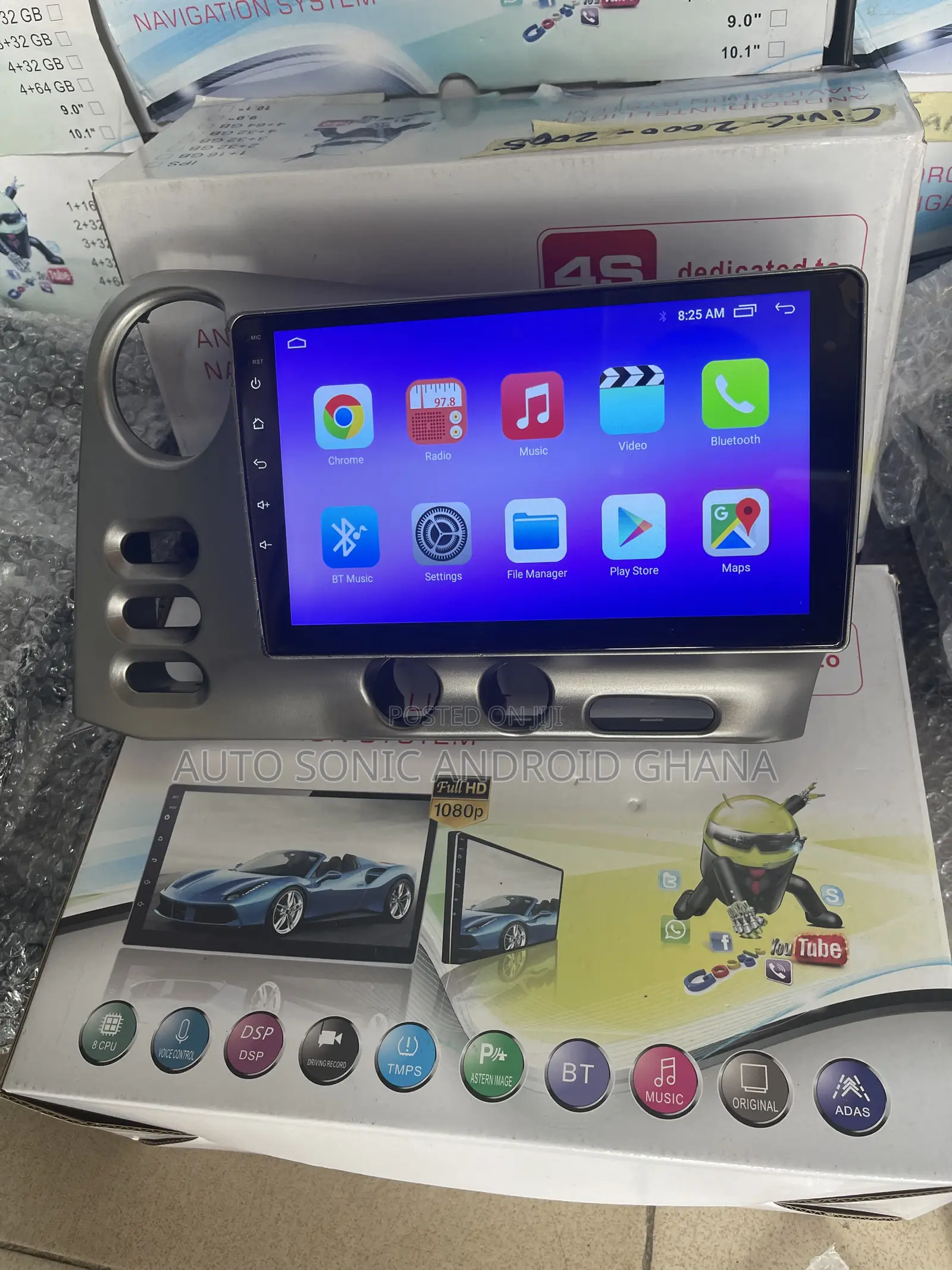 Vibe 2005 Android Infotainment Upgrade Screen 9”