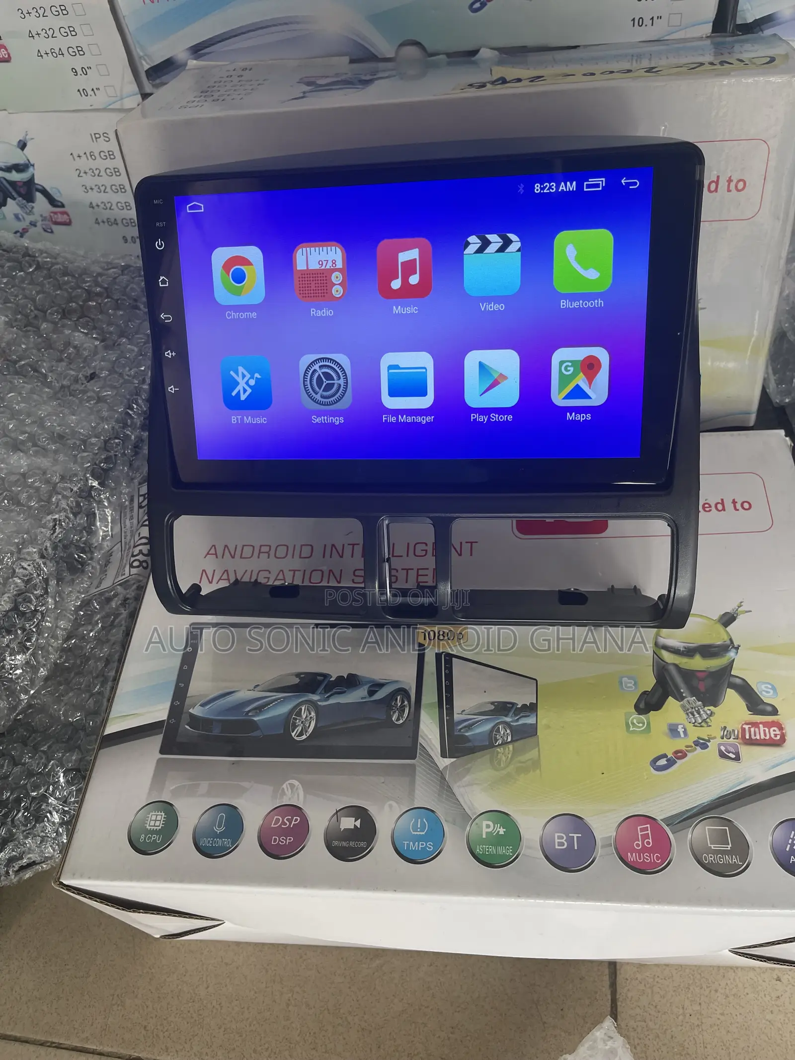 Honda CRV 2005 Android Infotainment Upgrade Screen