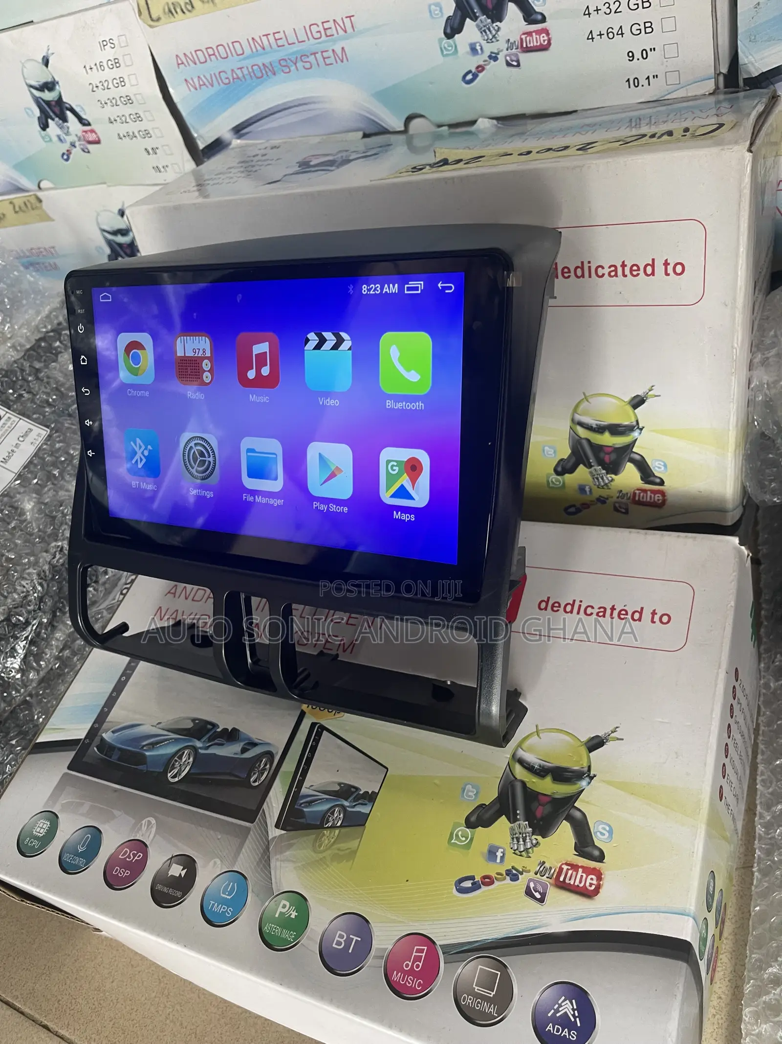 Honda CRV 2005 Android Infotainment Upgrade Screen