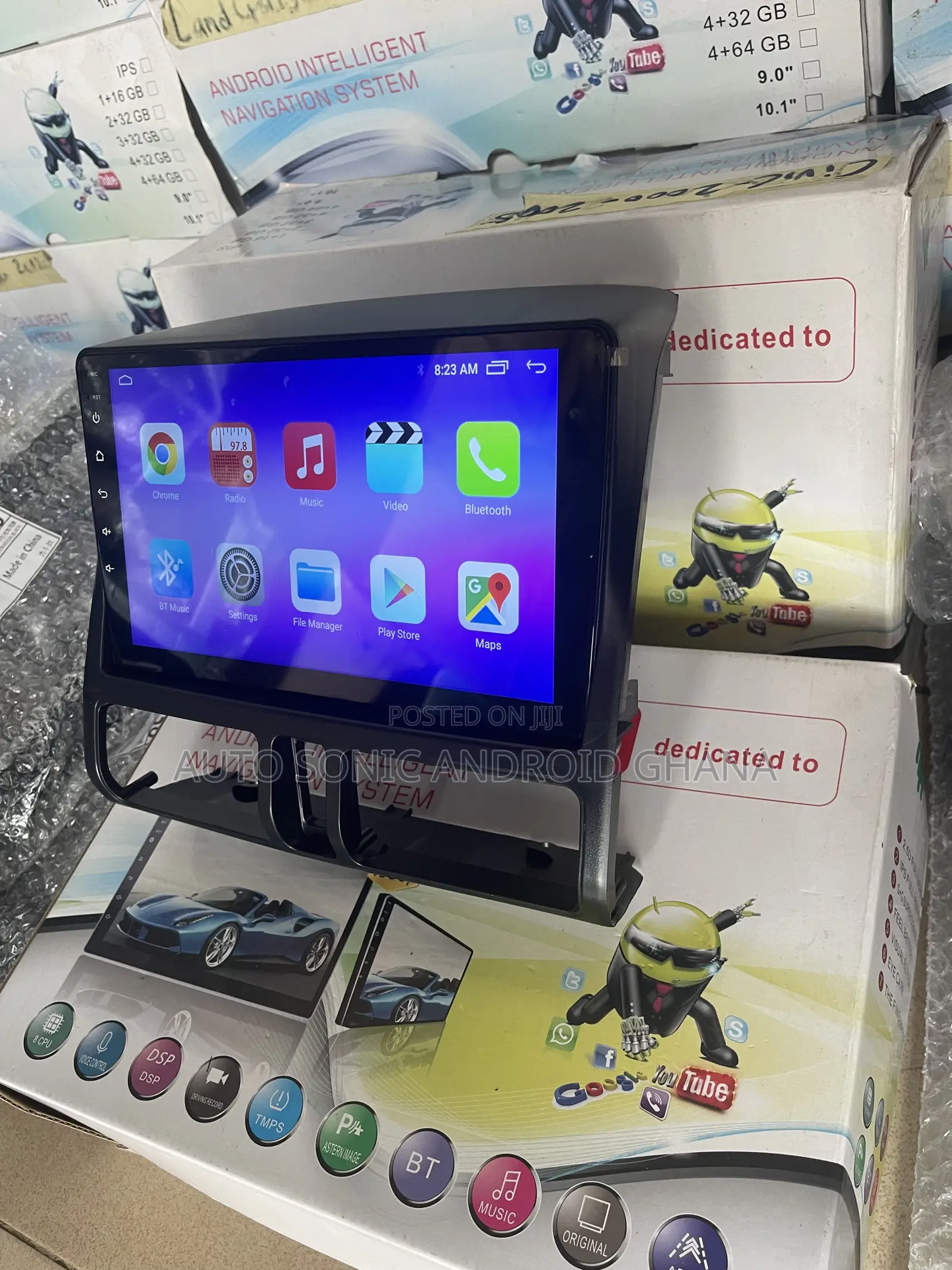 Honda CRV 2005 Android Infotainment Upgrade Screen