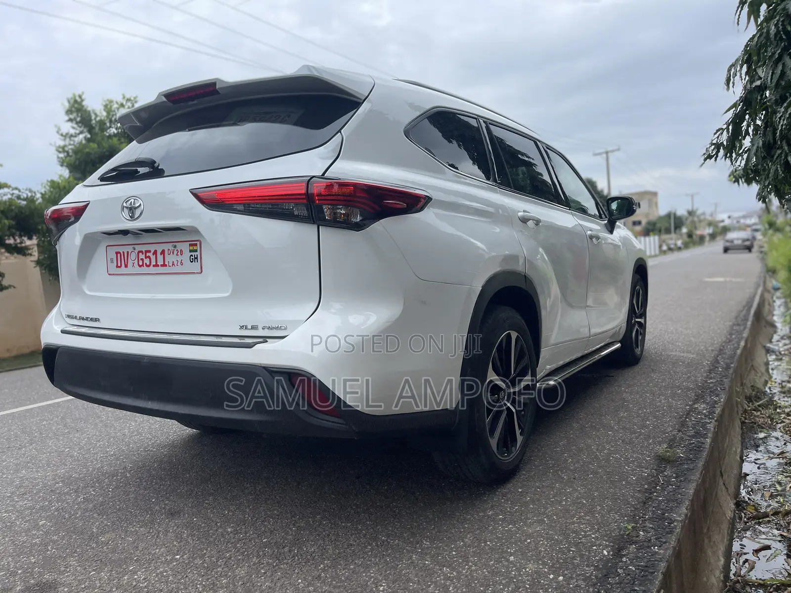 Toyota Highlander XLE 2022 White