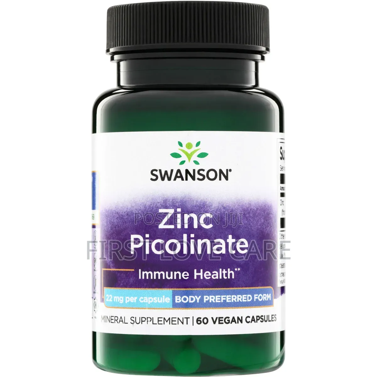 Swanson Vitamins Zinc Picolinate -22mg Body Preferred Form