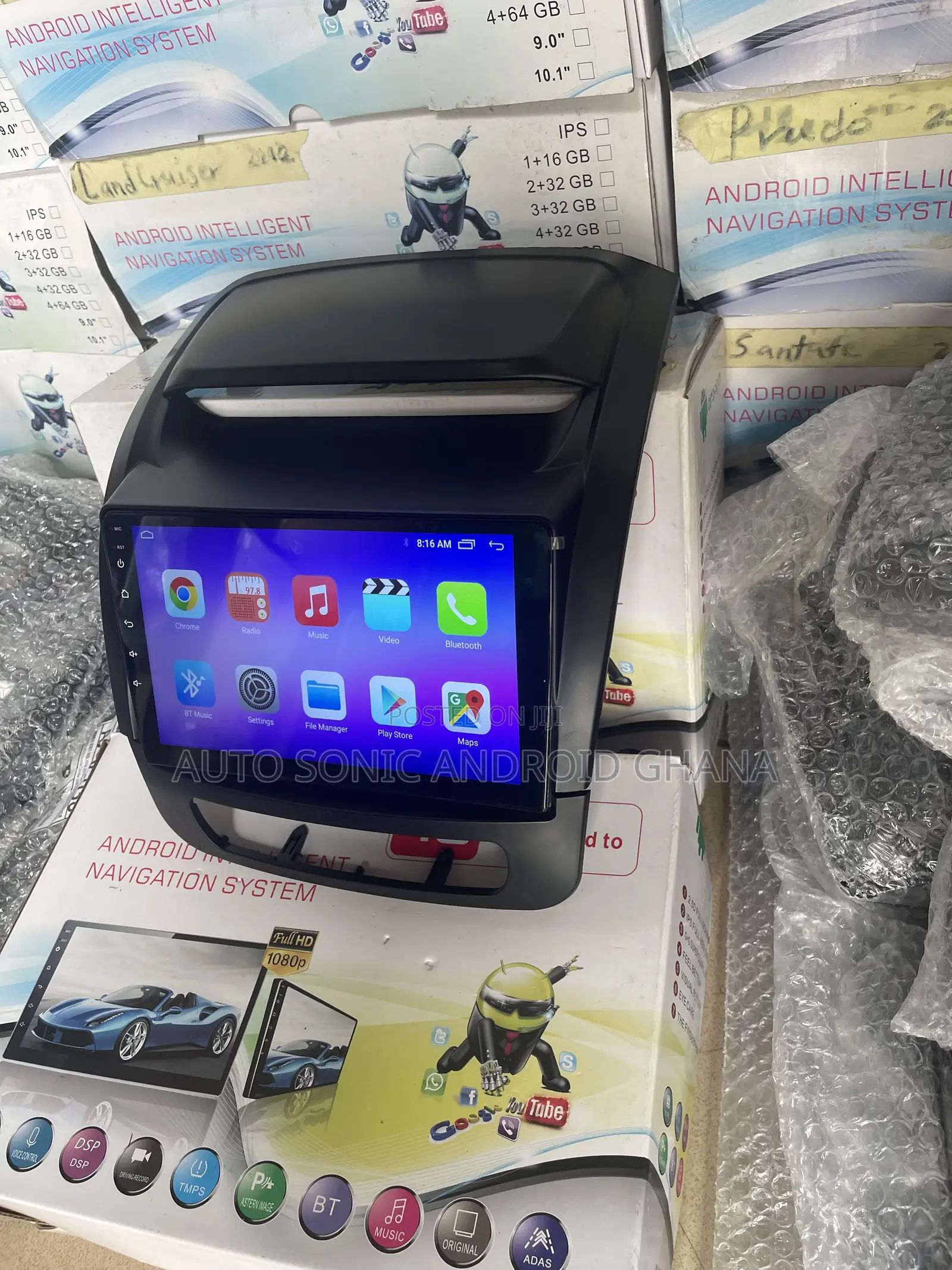Kia Sorento 2013 Android Infotainment Upgrade Screen