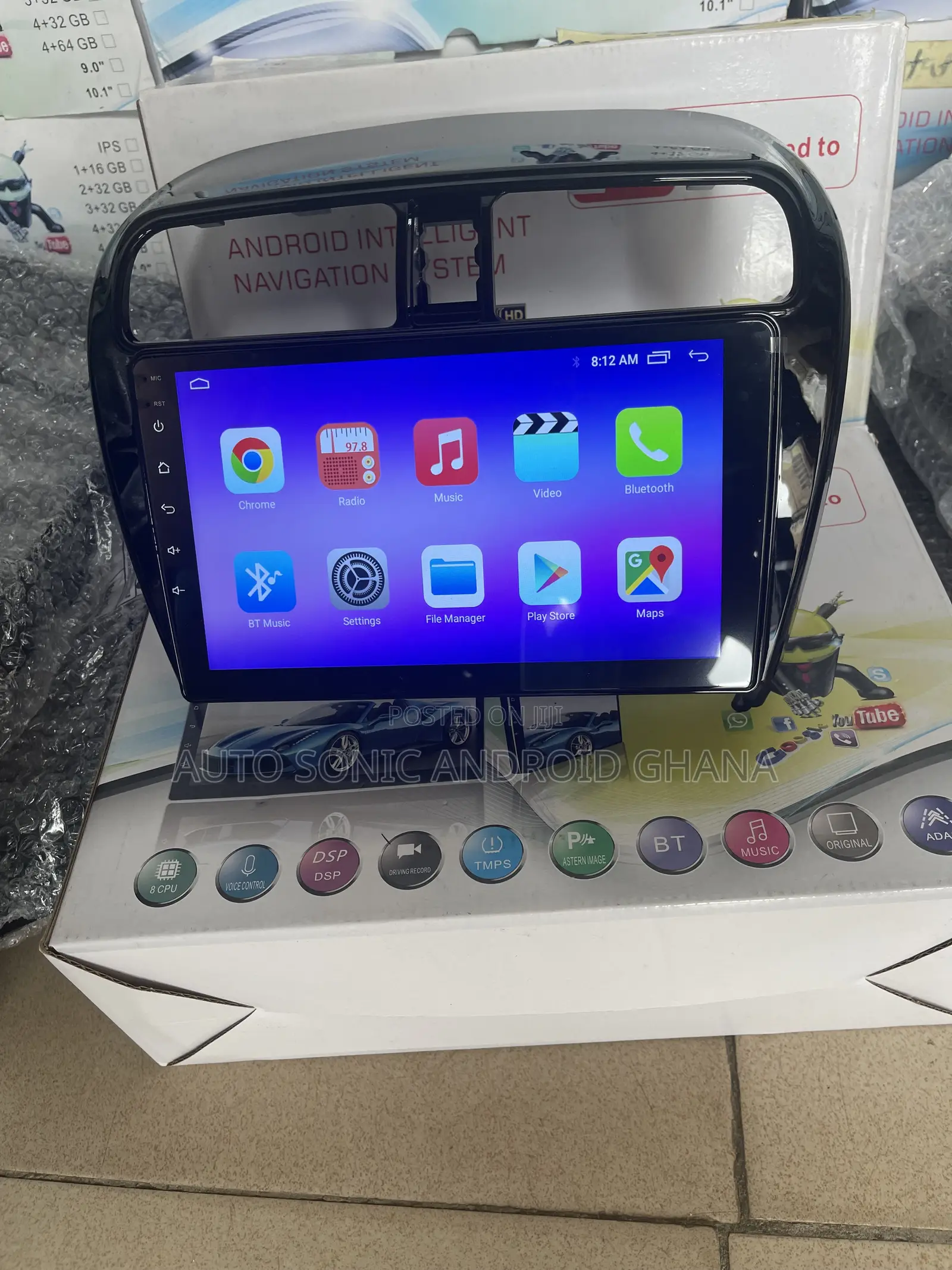 Mitsubishi Mirage 2010 Android Infotainment Upgrade Screen