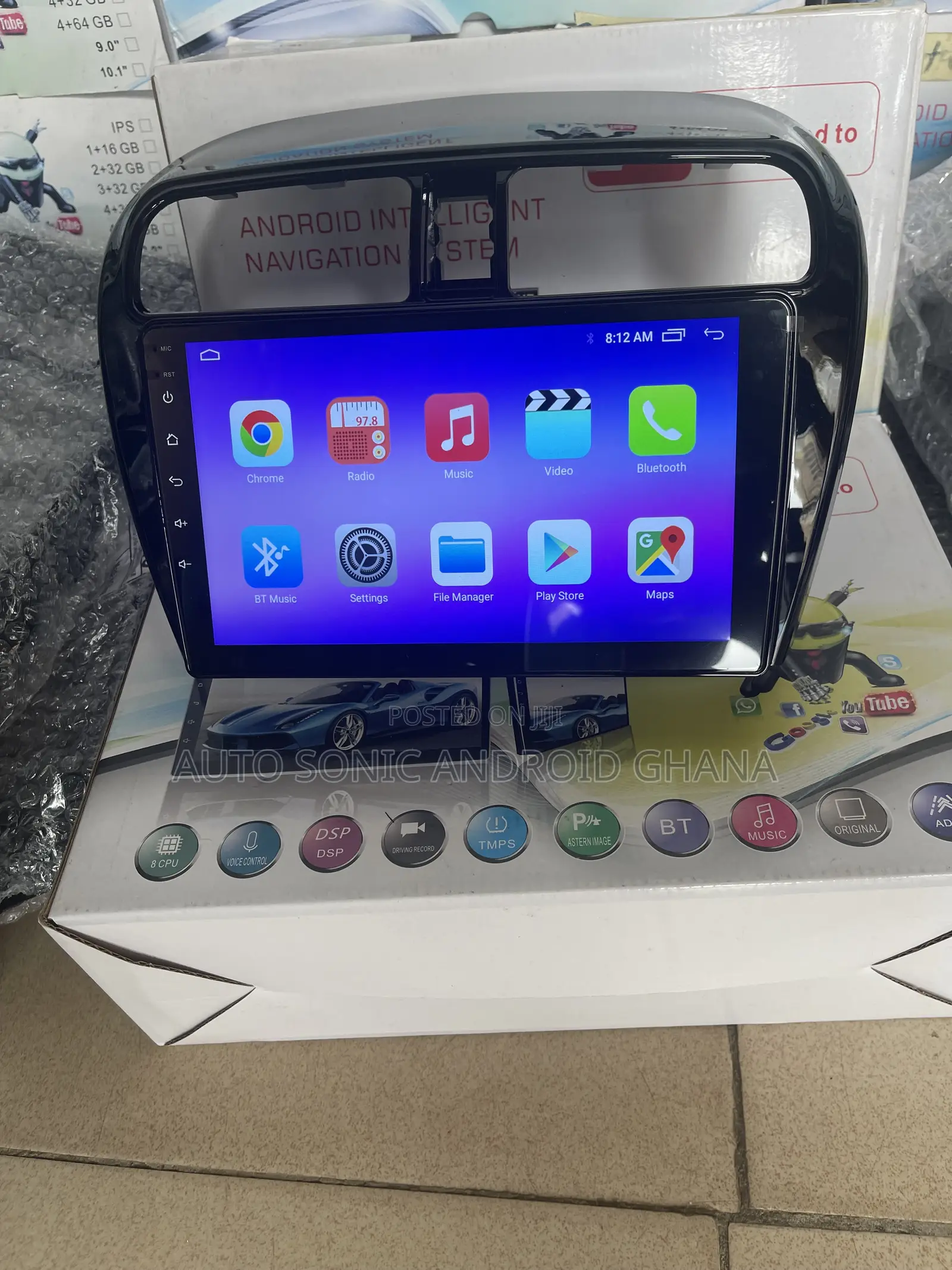 Mitsubishi Mirage 2010 Android Infotainment Upgrade Screen